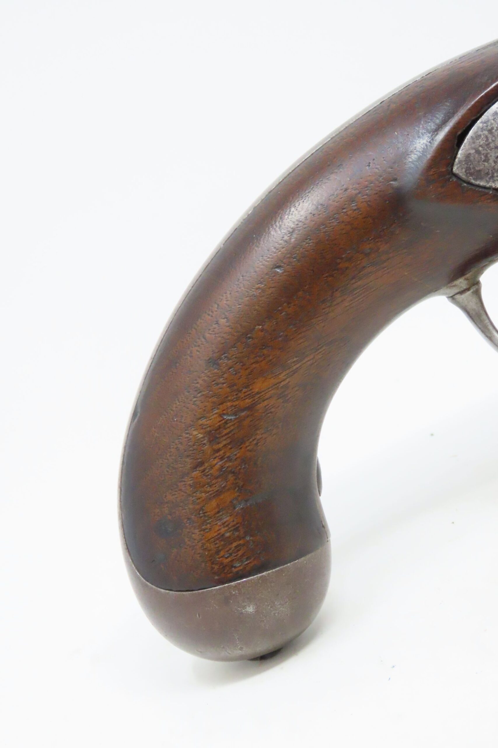 U.S. Asa Waters Model 1836 Flintlock Pistol 3.25.22 C&RAntique003 ...