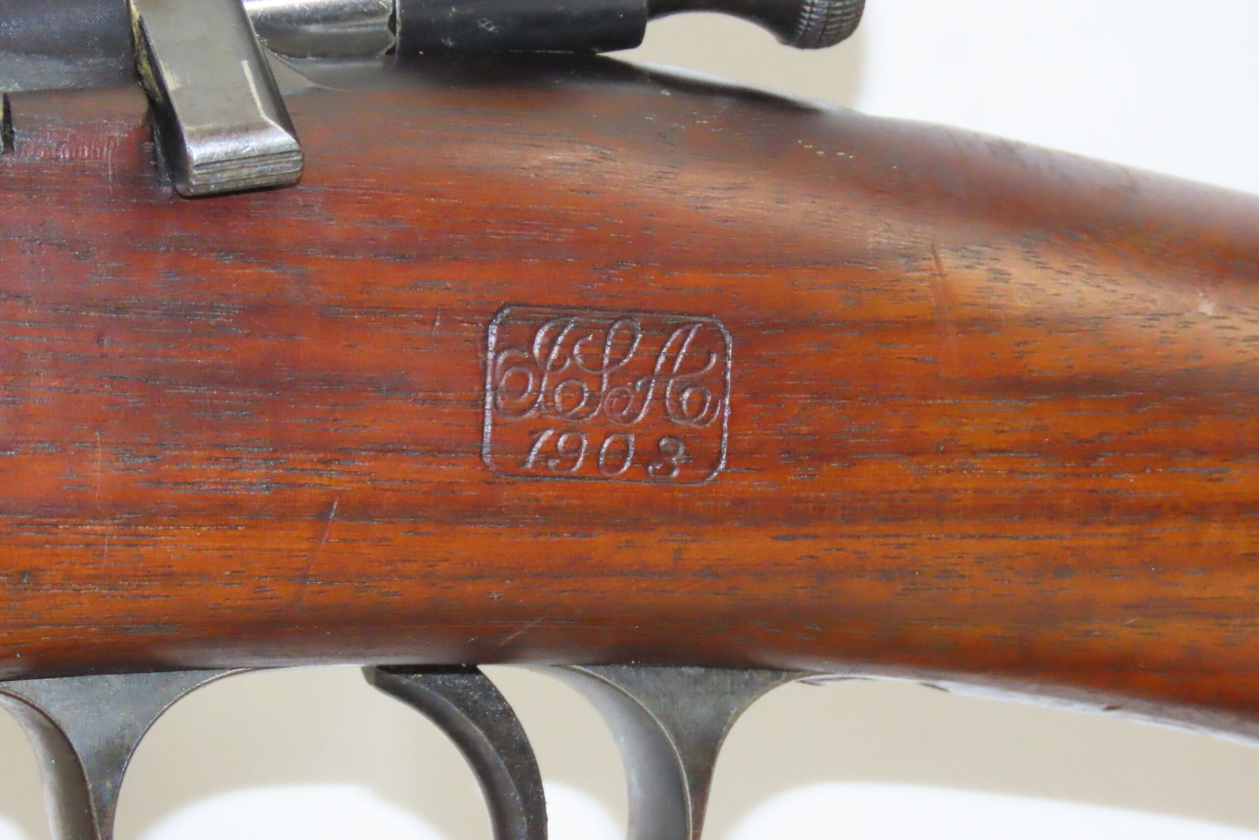 U.S. Springfield Krag Jorgensen Model 1898 Bolt Action Rifle 3.22.22 C ...