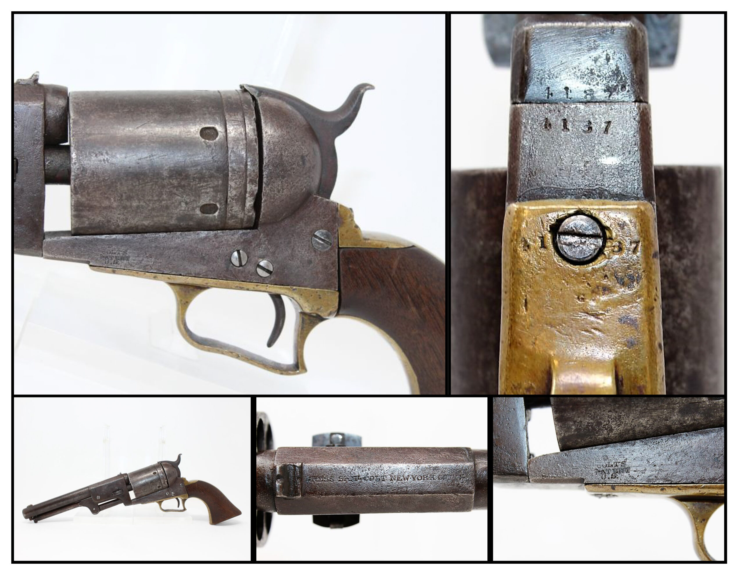 sCollage U.S. Marked Cartridge Conversion Colt First Model Dragoon ...