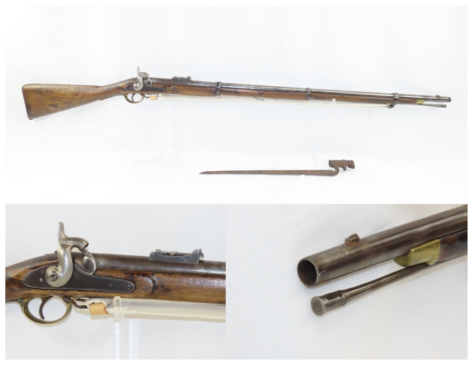 Indian Enfield Style Rifled Musket 4.5.22 C&RAntique001 | Ancestry Guns