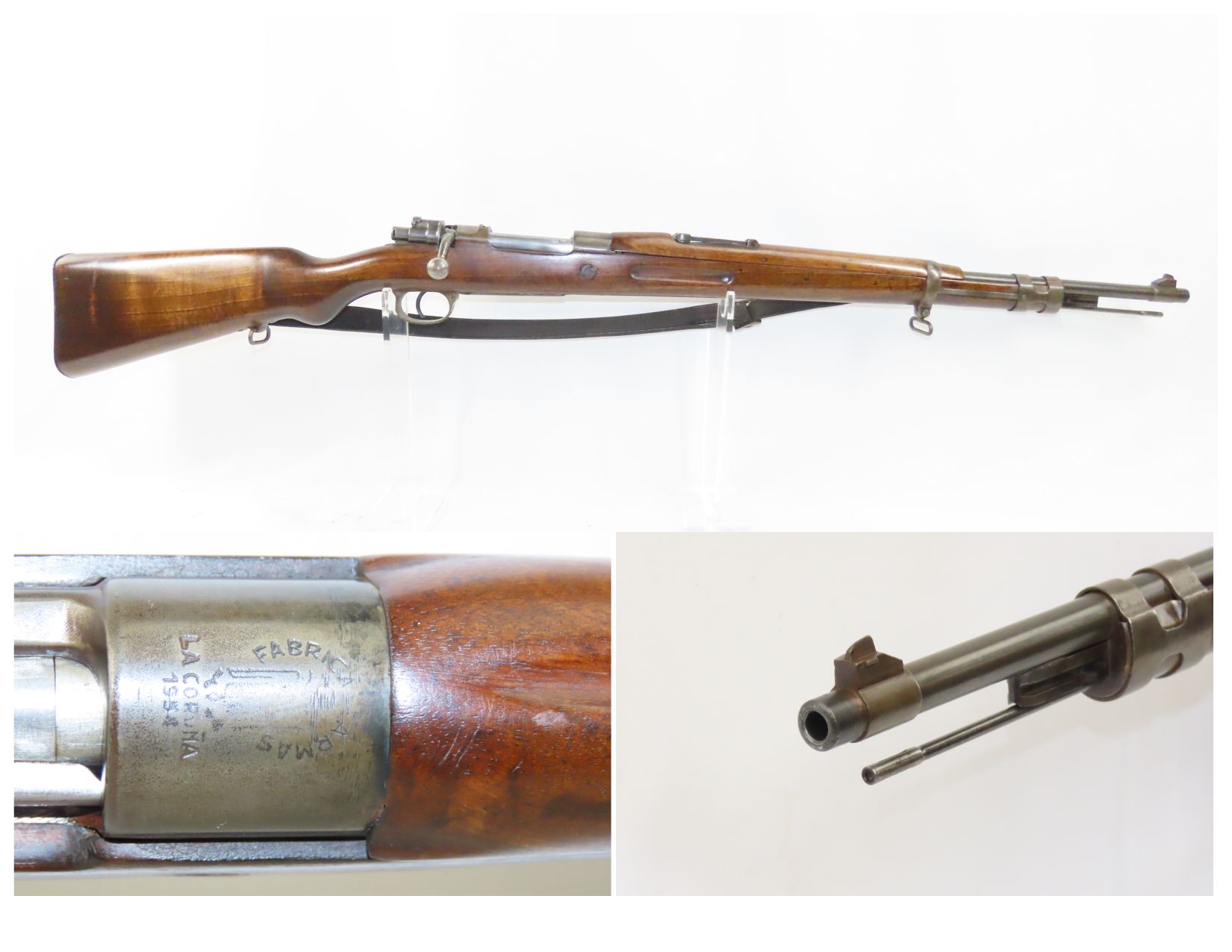 Spanish La Coruna Mauser Rifle 3.15.22 C&RAntique001 | Ancestry Guns