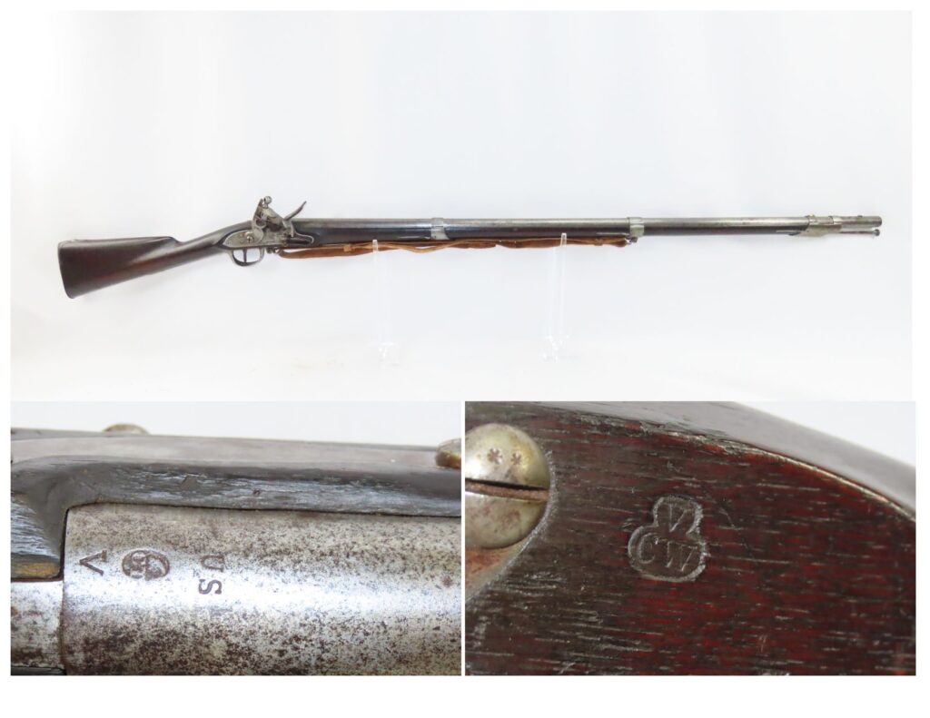 Documented War of 1812 U.S. Contract Waters Model 1808 Flintlock Musket ...