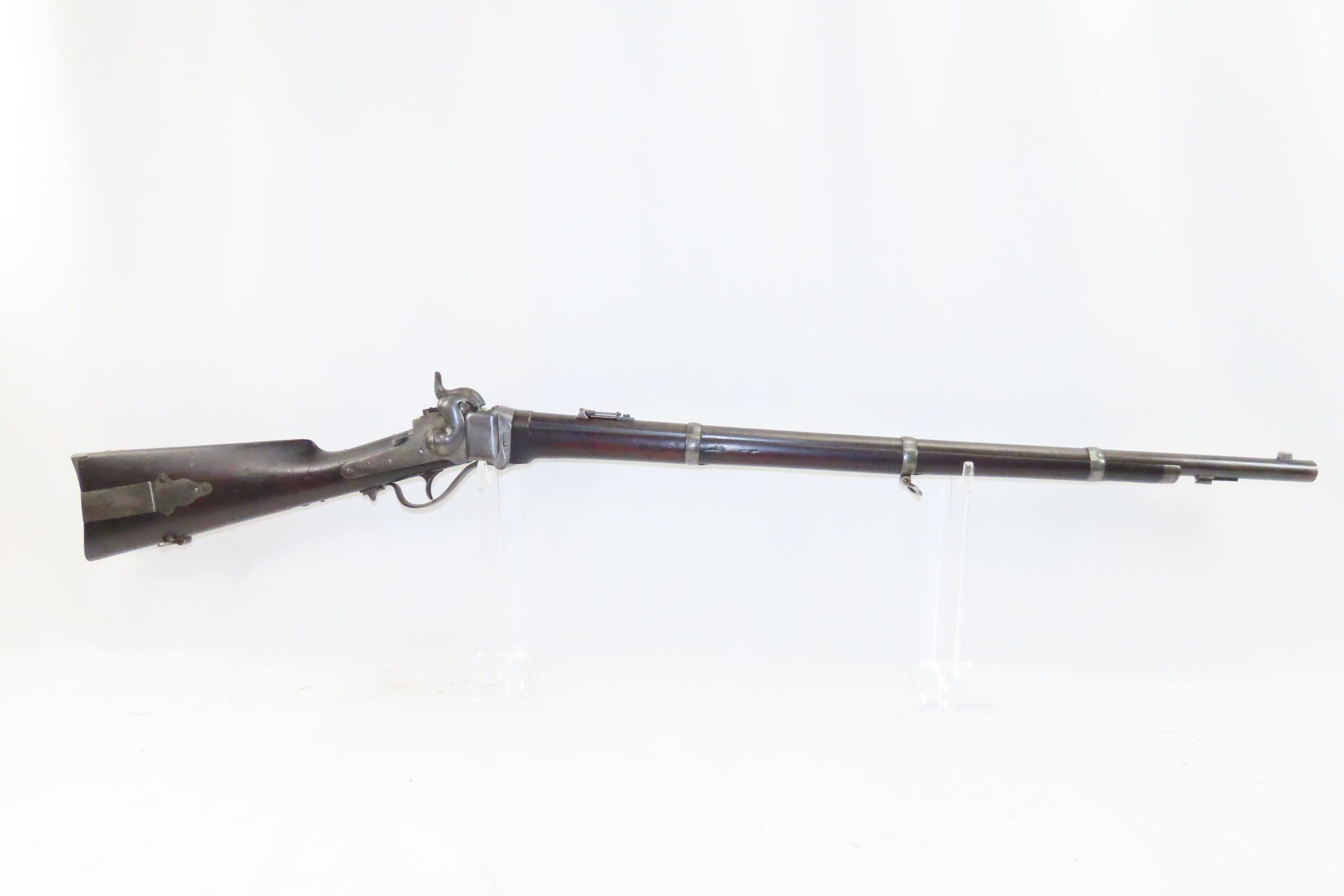 Sharps New Model 1859 Breech Loading Percussion Military Rifle 12.9.21 ...