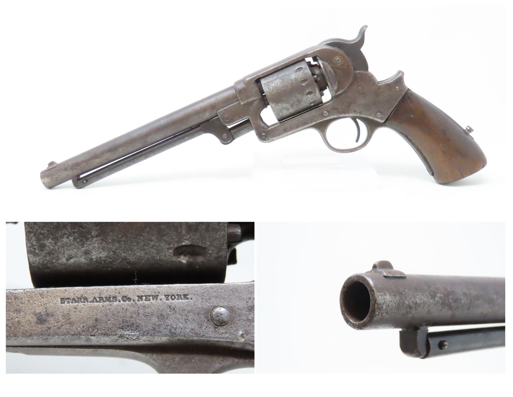 Antique SMITH & WESSON .44 DOUBLE ACTION First Model Revolver .44 RUSSIAN  SINGLE or DOUBLE ACTION .44 Caliber Revolver