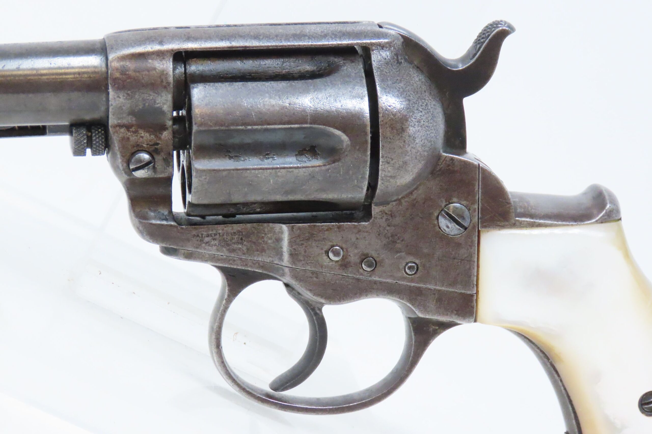 Colt Model 1877 Lightning Revolver wtih pearl Grips 4.18.22 C ...