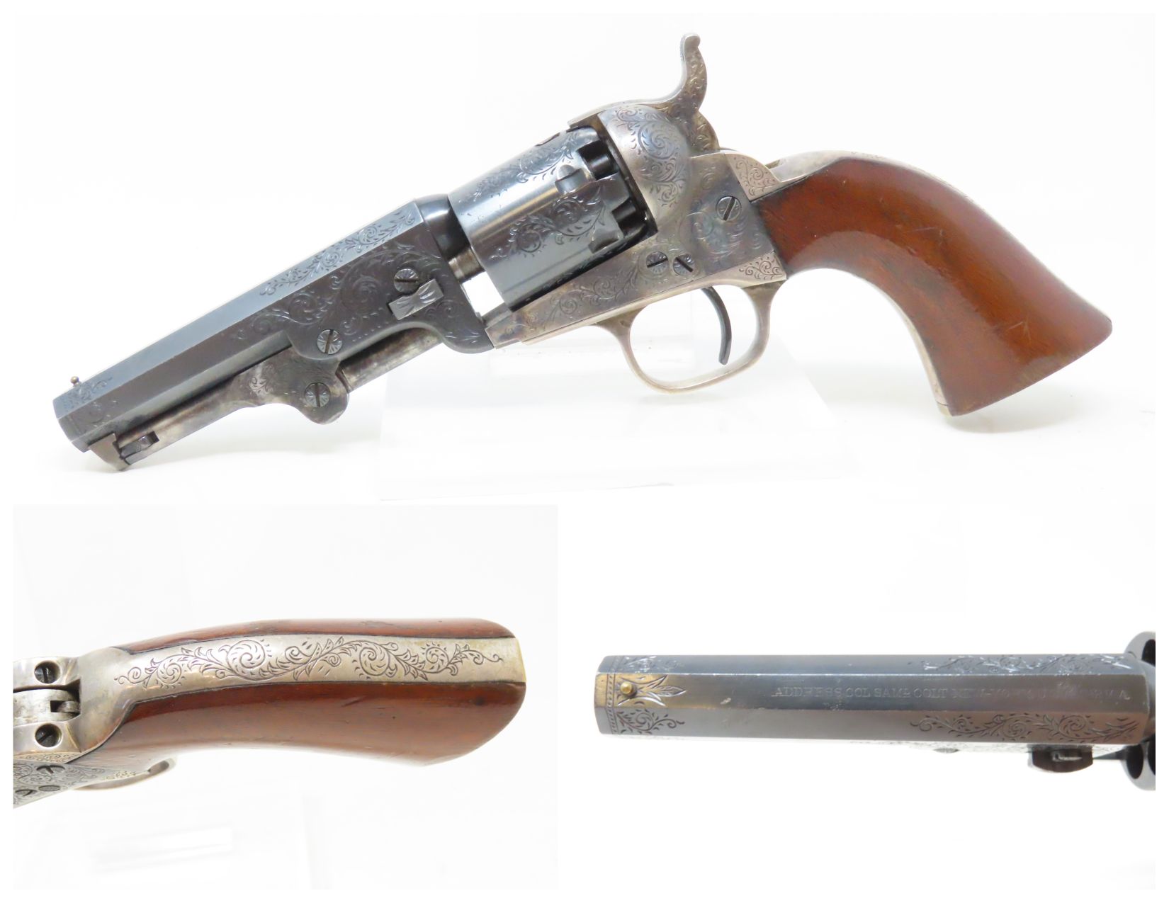 c1868 mfr. Antique COLT Model 1849 POCKET .31 PERCUSSION Revolver ...