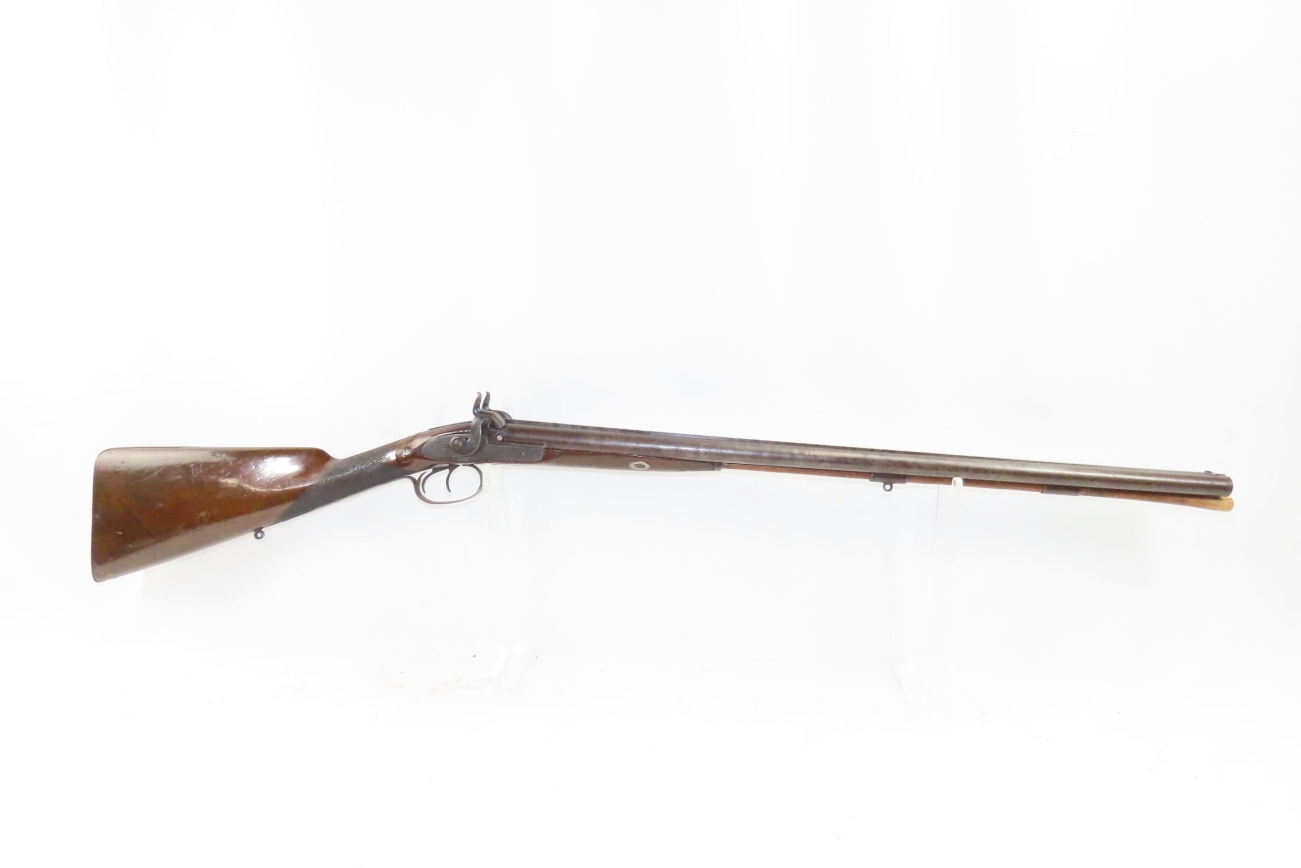 Engraved Williams & Powell Side by side Two Groove Double Rifle 6.23 C ...