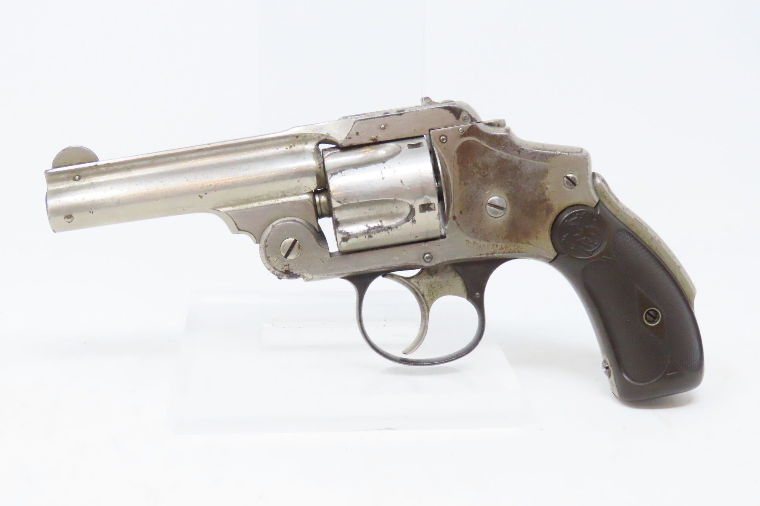 Smith & Wesson .38 Safety Hammerless Second Model Revovler 5.3.22 C ...