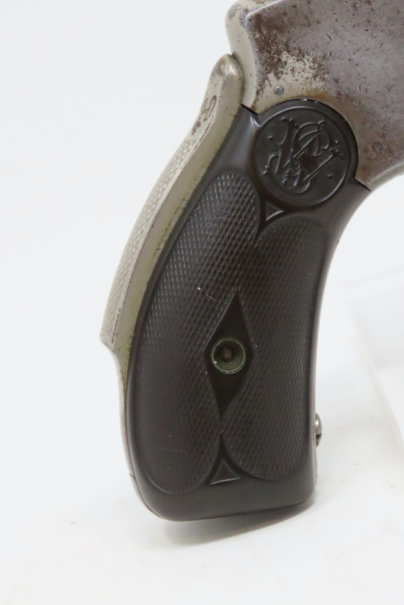 Smith And Wesson 38 Safety Hammerless Second Model Revovler 5 3 22 Candrantique016 Ancestry Guns