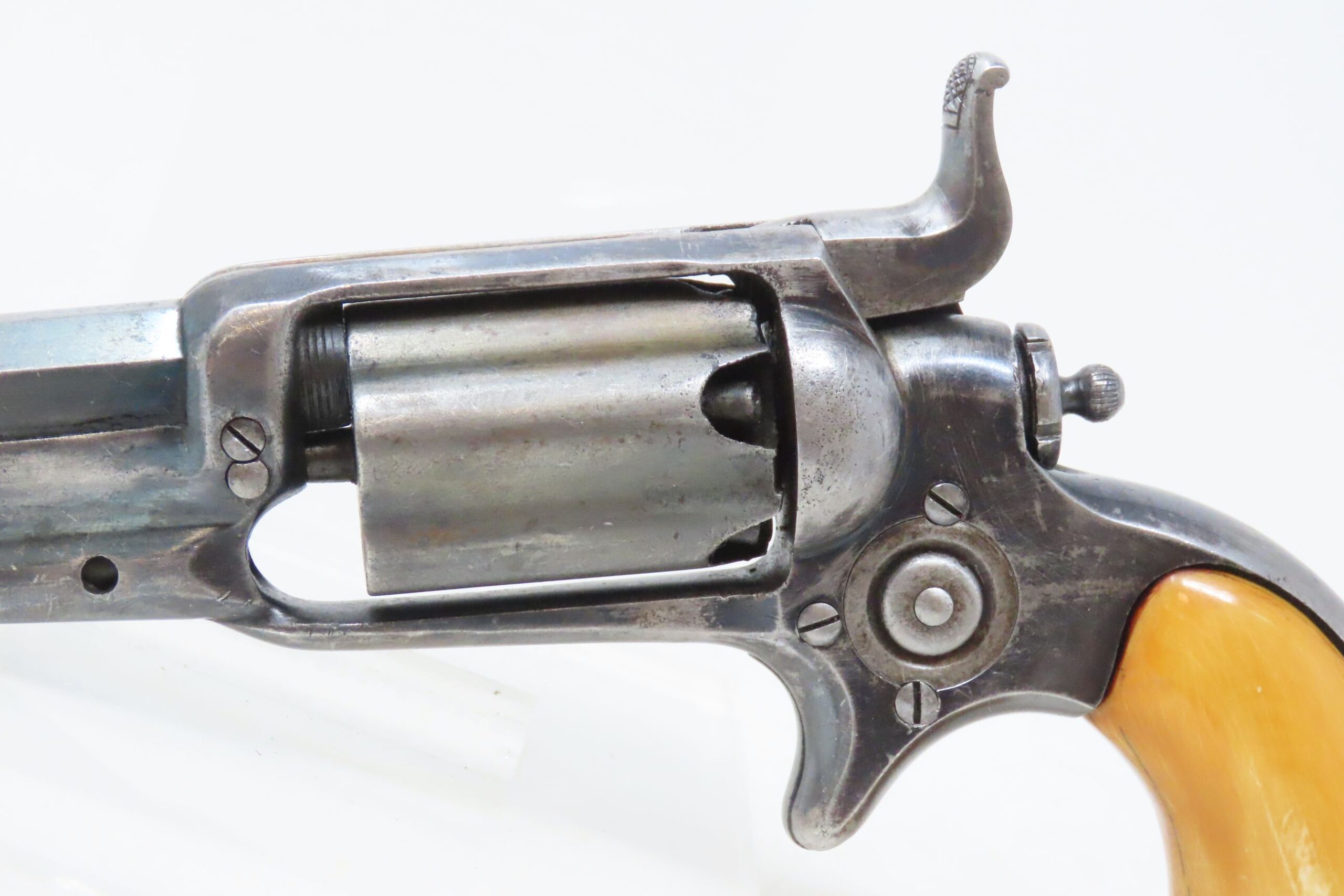 Cased Colt Model 1855 Sidehammer Percussion Pocket Revolver with ...