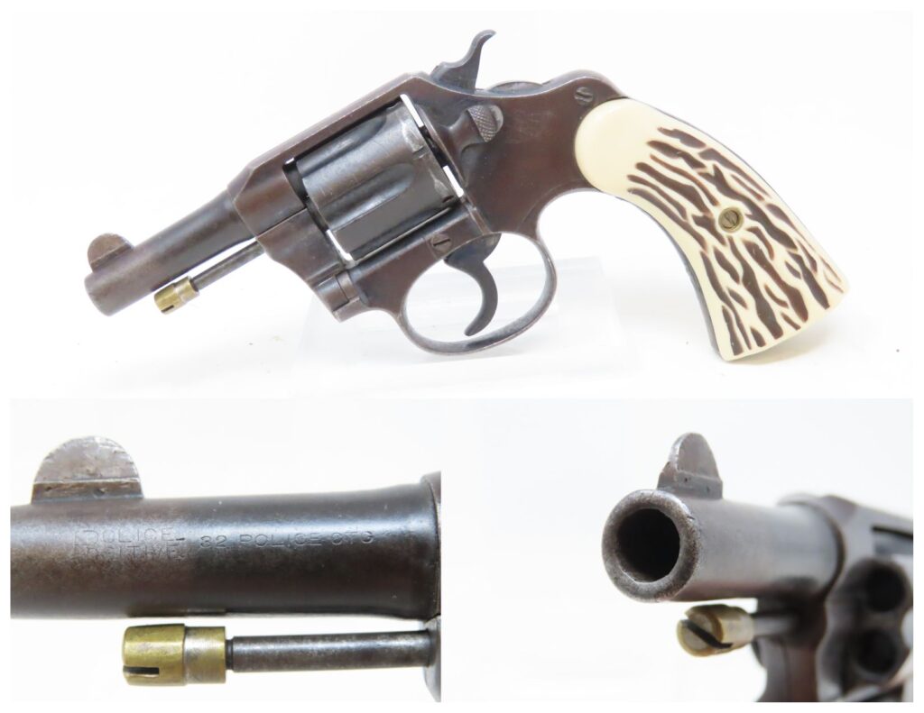 Colt Police Positive Revolver 815 Candrantique001 Ancestry Guns 7708