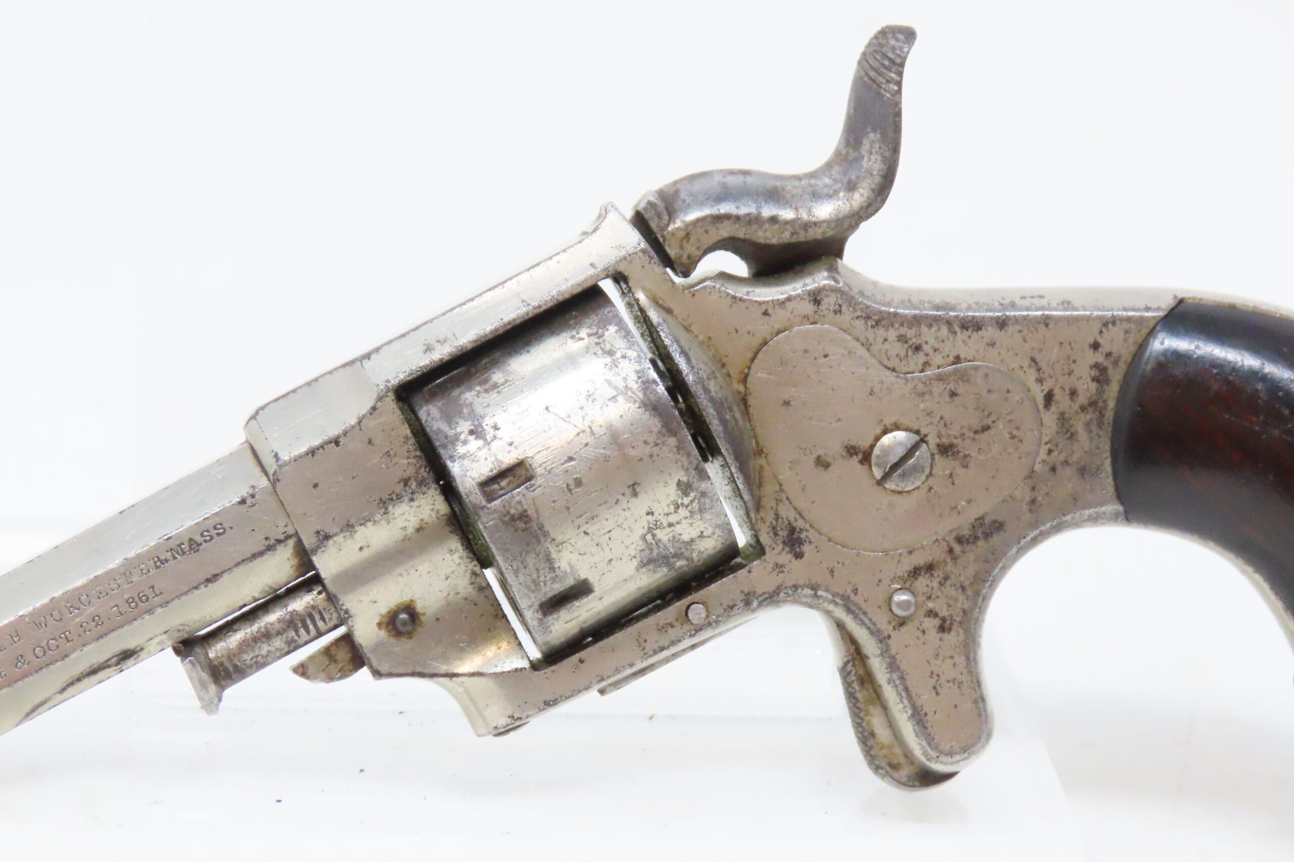 Forehand & Wadsworth Side Hammer Spur Trigger Revolver 8.18 C ...