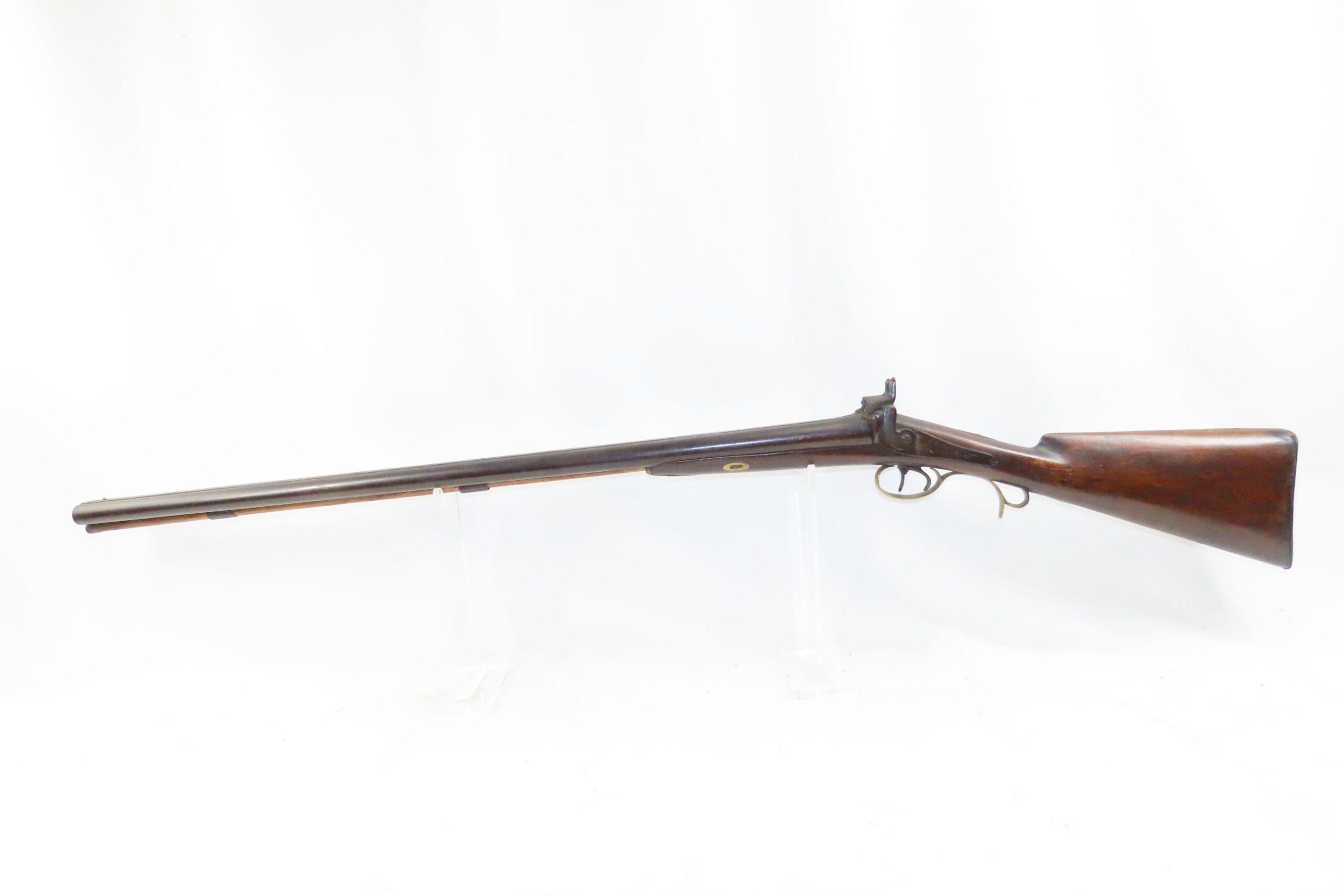 Belgian Percussion Double Barrel Shotgun 9.26 C&RAntique002 | Ancestry Guns