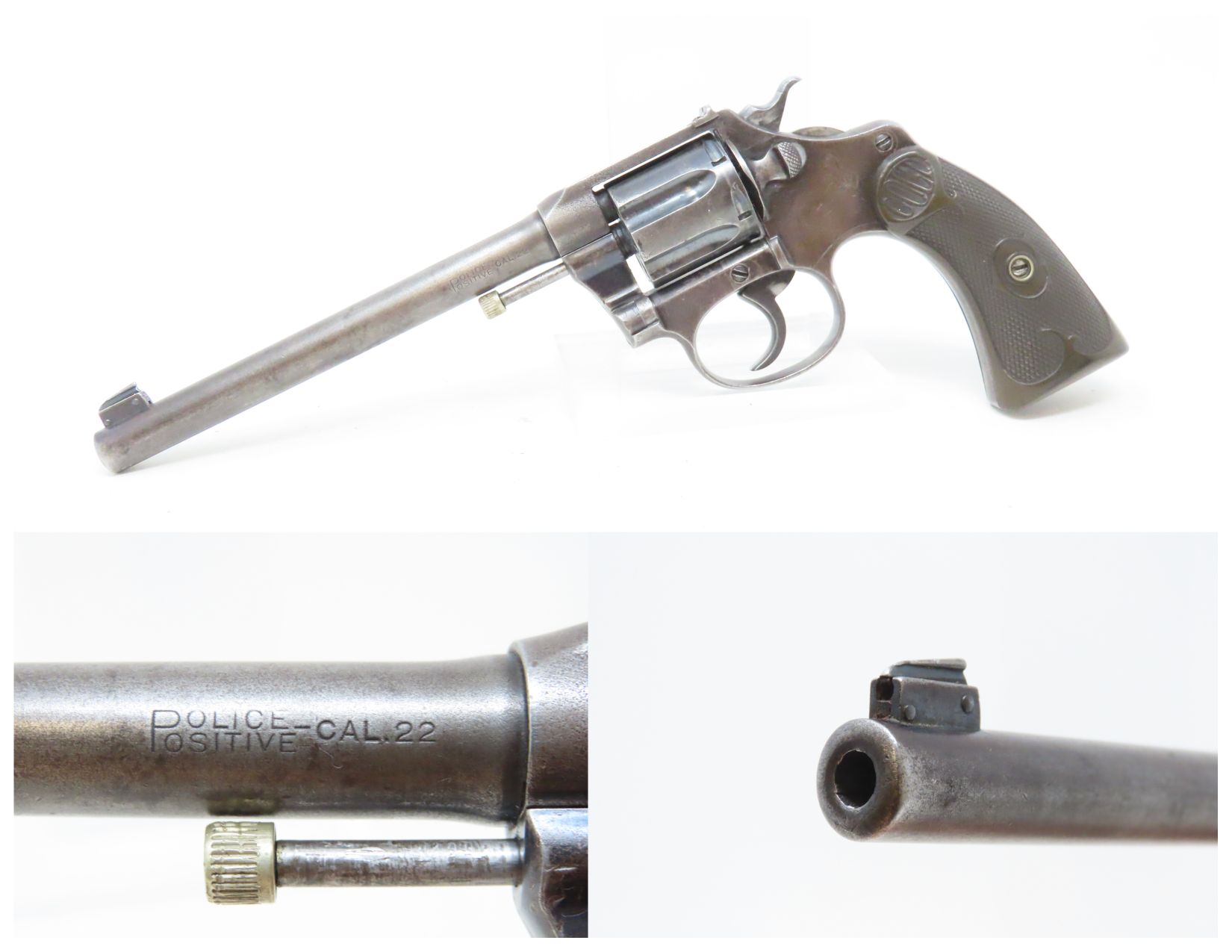 Colt Police Positive Revolver 819 Candrantique001 Ancestry Guns 0669