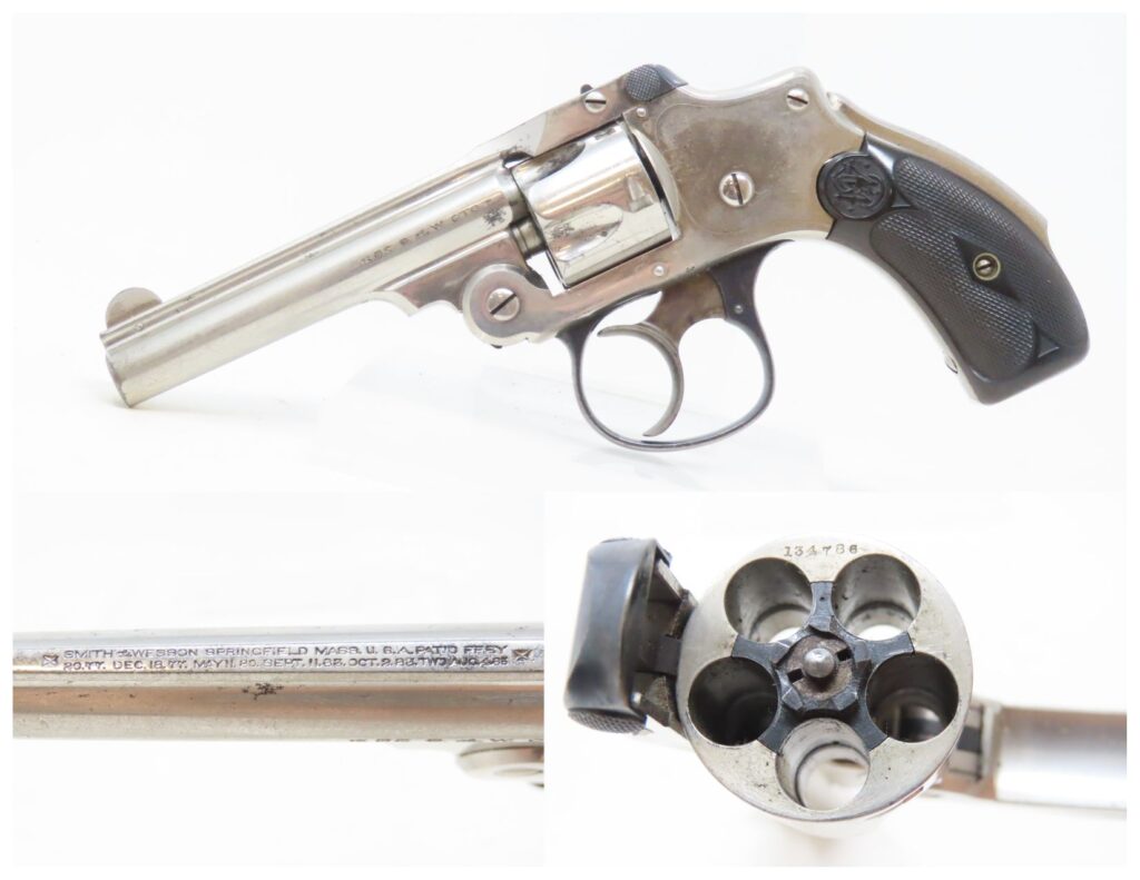 Smith And Wesson 32 Safety Hammerless Second Model Revolver 915 C