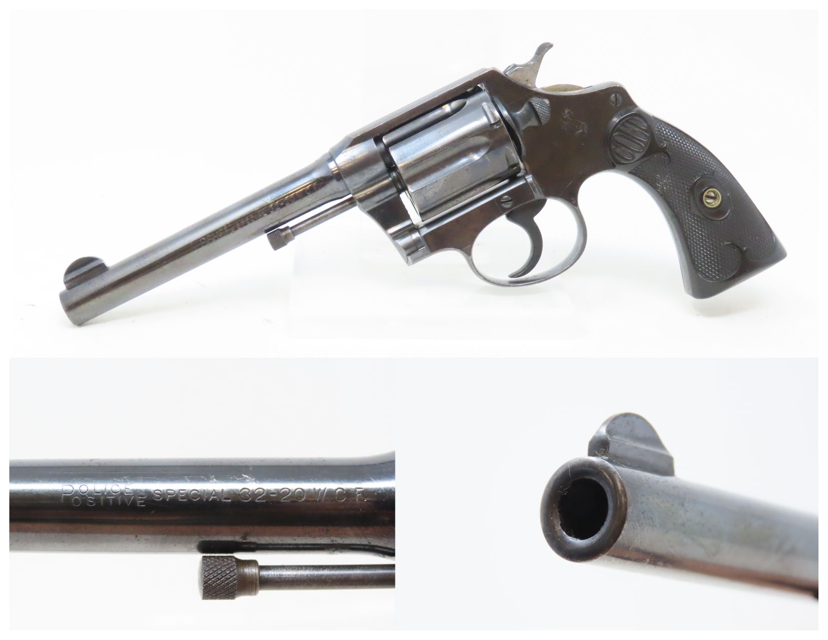 Colt POlice Positive Special Revolver in .32-20 WCF 9.14 C&RAntique001 ...