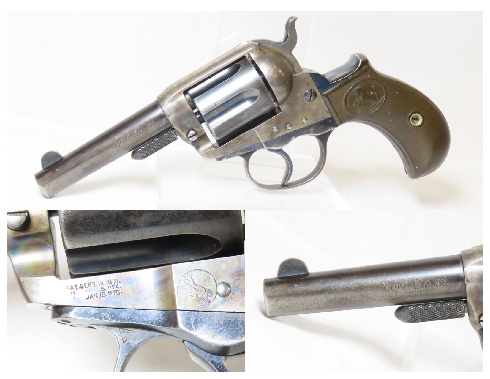 C.1924 Colt Army Special 38 Double Action Revolver sold at auction on 29th  July