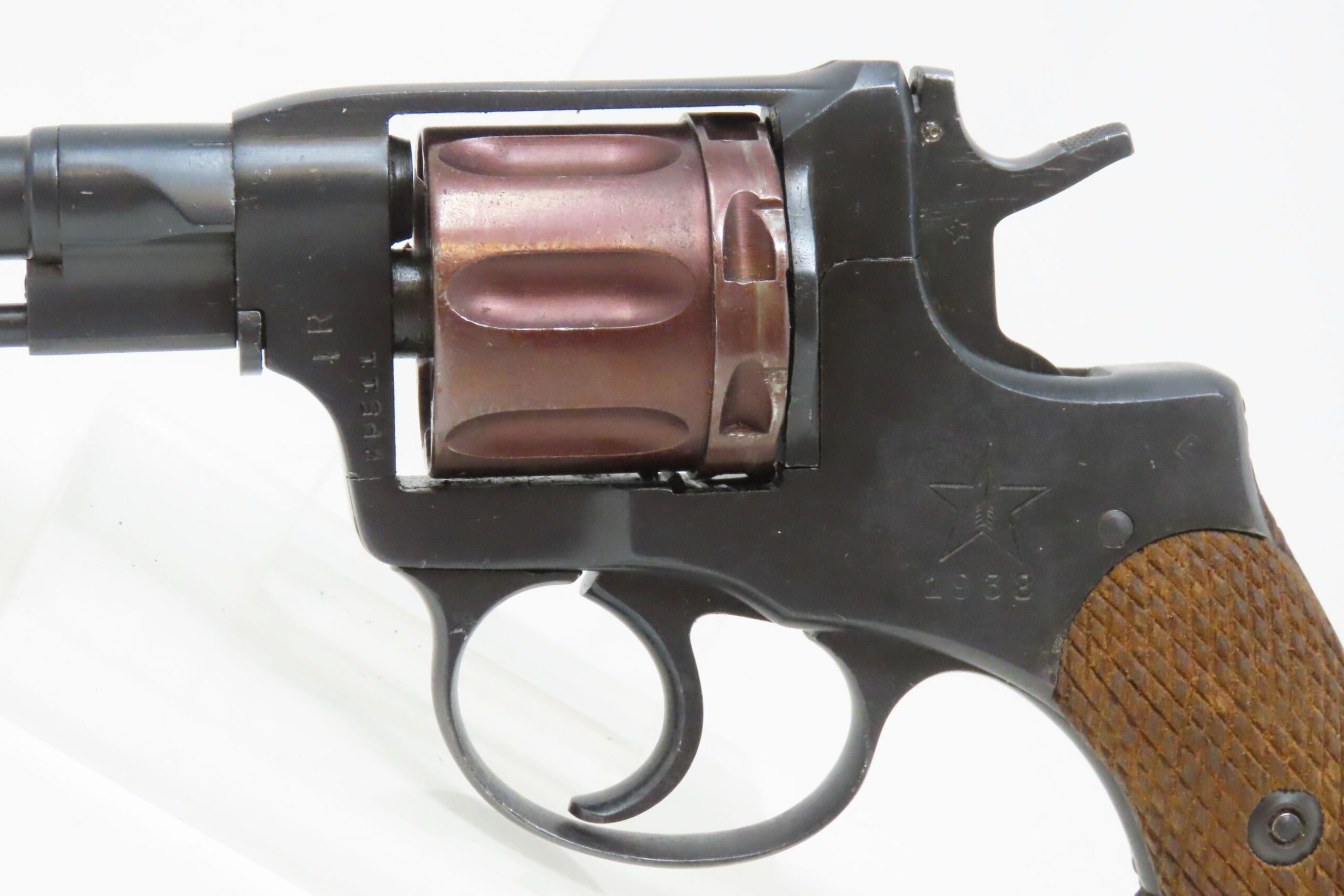 Soviet Tula Arsenal Model 1895 Nagant Revolver with Holster 9.20 C ...