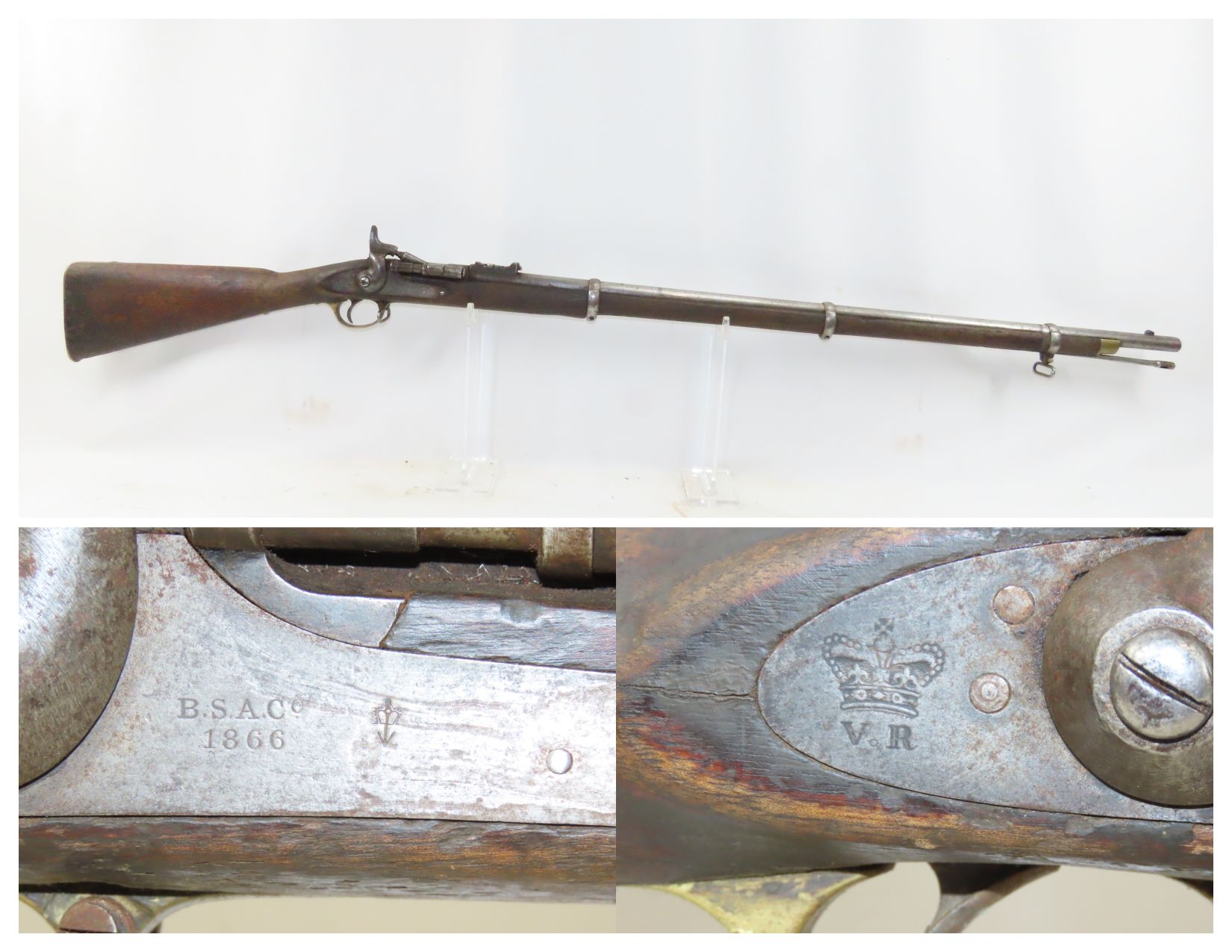 BSA MkII Martini Henry Rifle 12.6 C&RAntique001 | Ancestry Guns