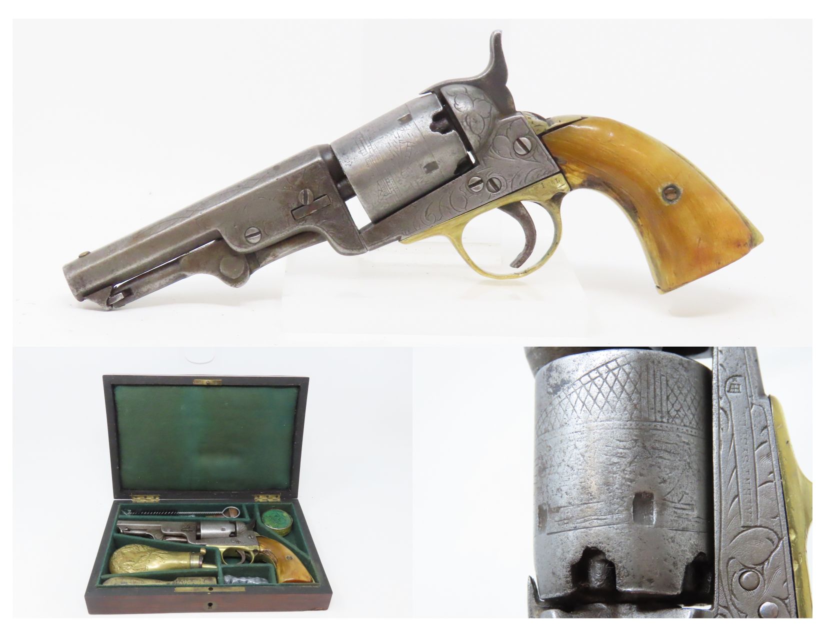 Brooklyn Bridge Copy of a Colt Model 1849 Pocket Revolver 2.1 C ...