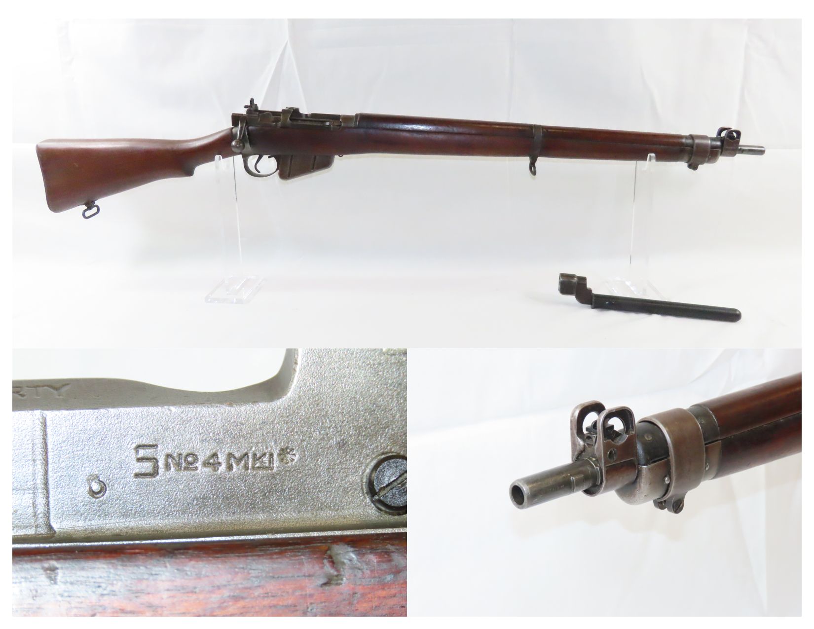 Greek Marked Savage No. 1 MKIII Rifle with bayonet 11.16 C&RAntique001 ...