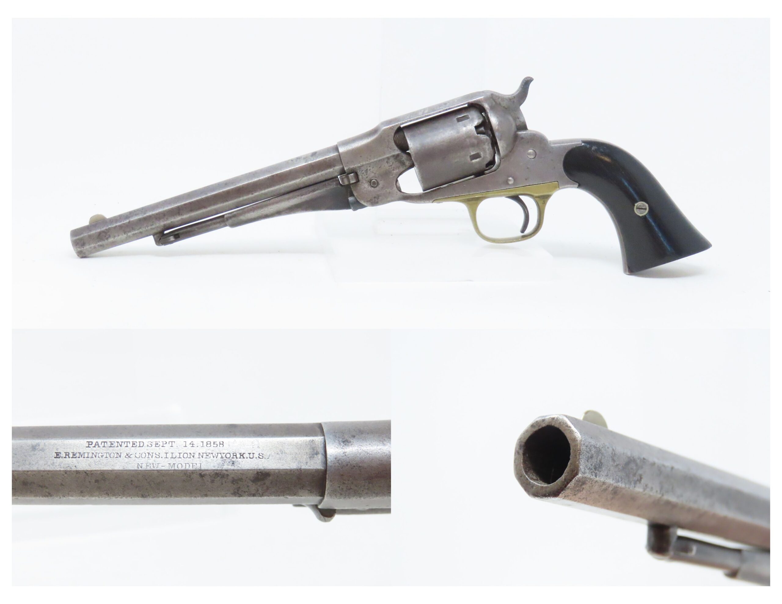 Remington New Model Police Revolver 1.26 C&RAntique001 | Ancestry Guns