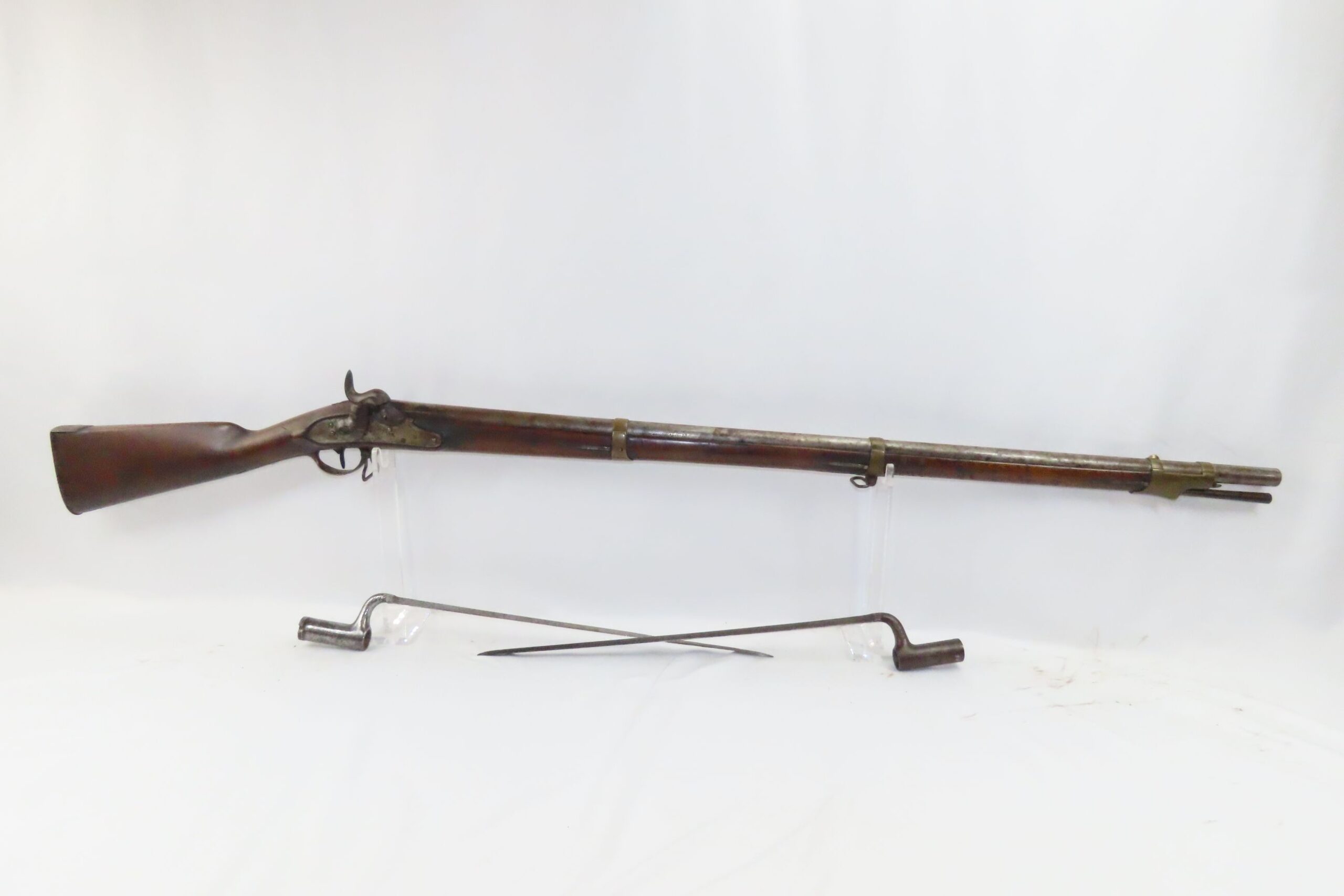 Prussian Niesse Model 1809 31 Percussion Conversion Musket with Bayonet ...