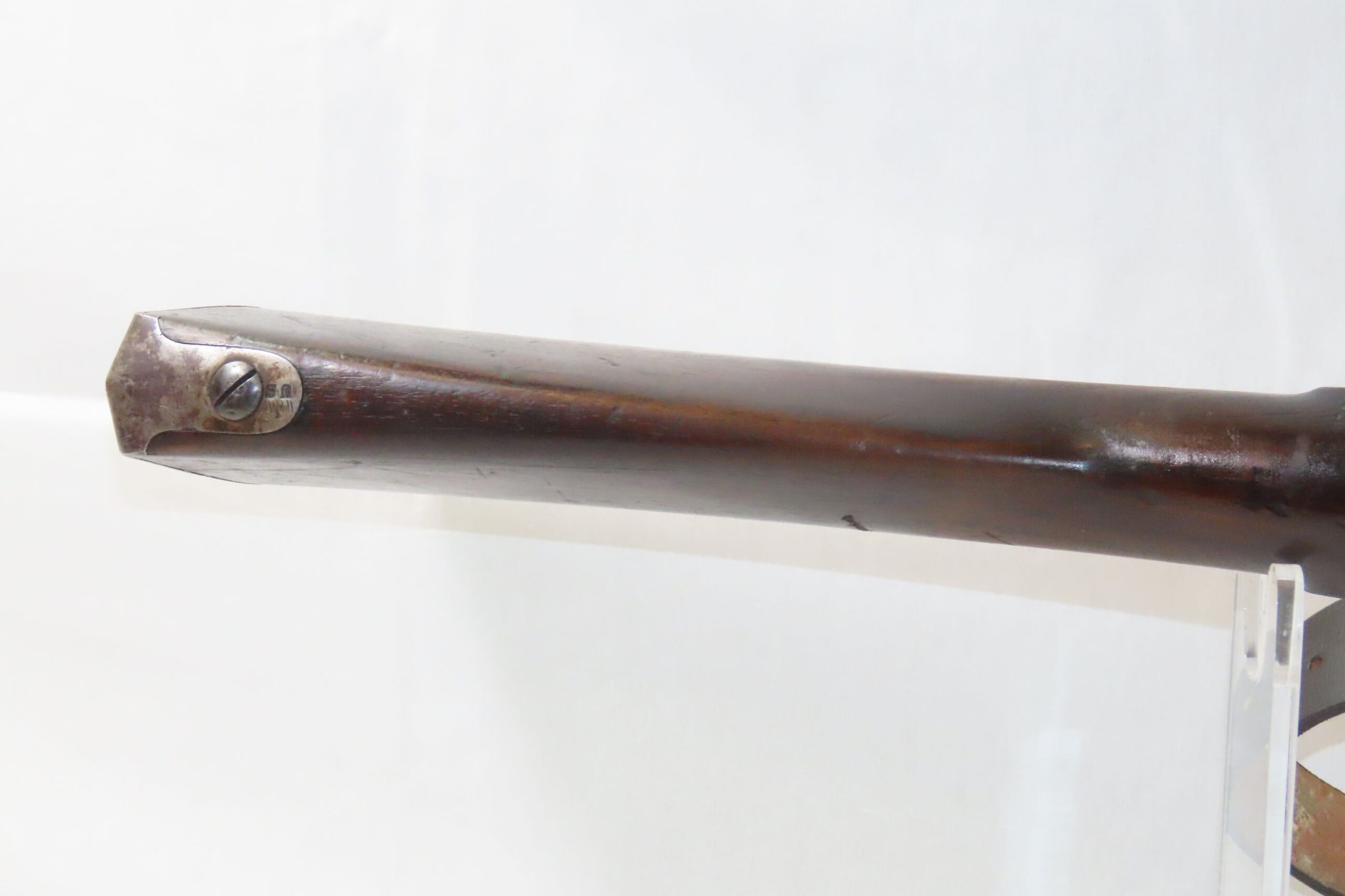 Springfield Model 1816 Hewes & Philips Bolster Conversion Rifled Musket ...