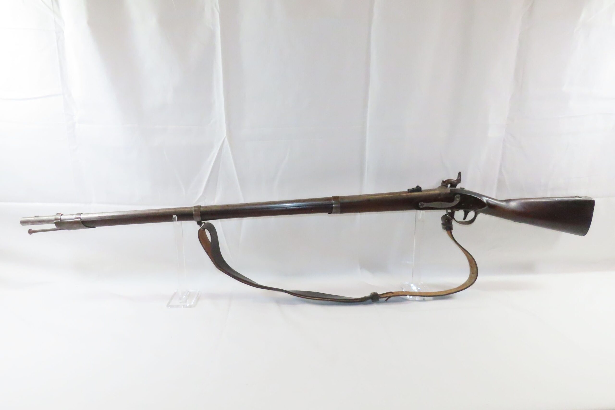 Springfield Model 1816 Hewes & Philips Bolster Conversion Rifled Musket ...