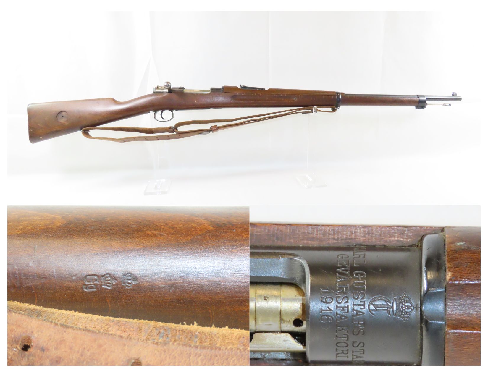 Swedish Contract Model 1896 Rifle 4.3 C&RAntique001 | Ancestry Guns