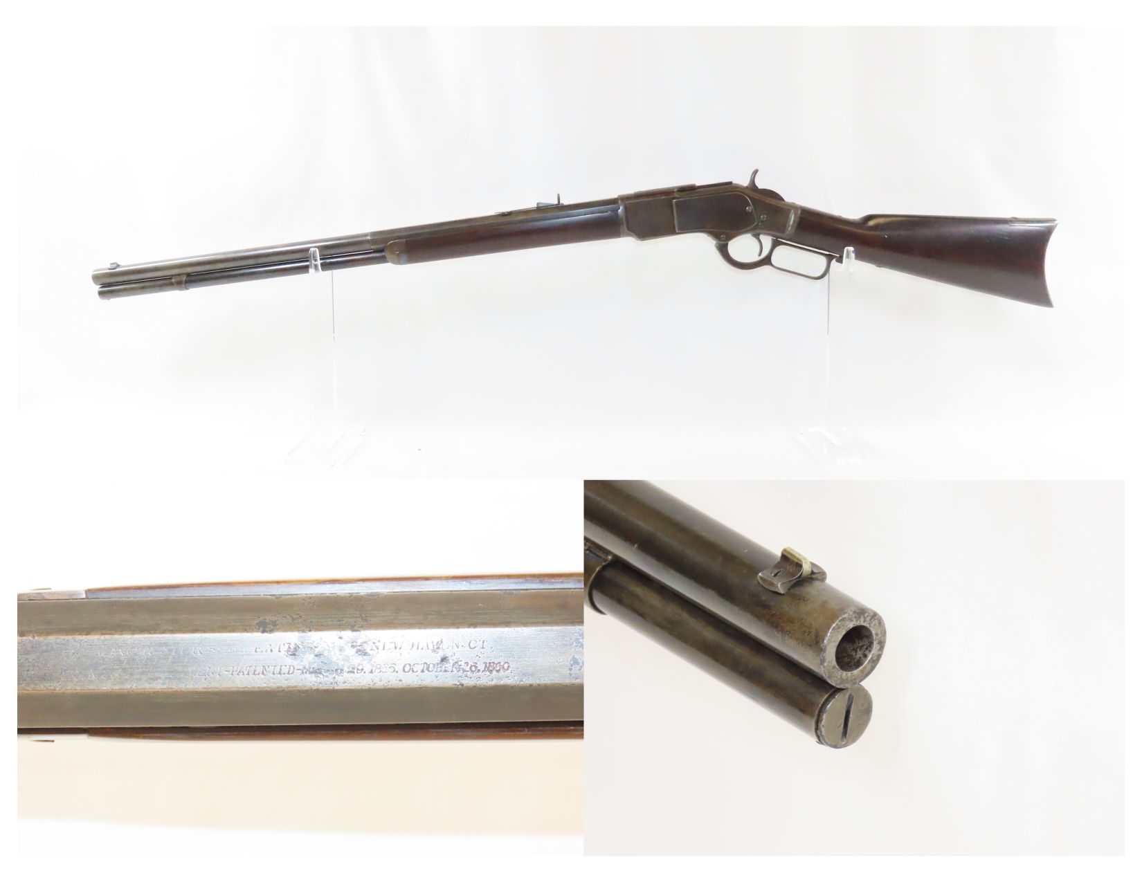 1879 .44 Winchester Model 1873 Lever Action Rifle 4.10 C&RAntique001 (1 ...