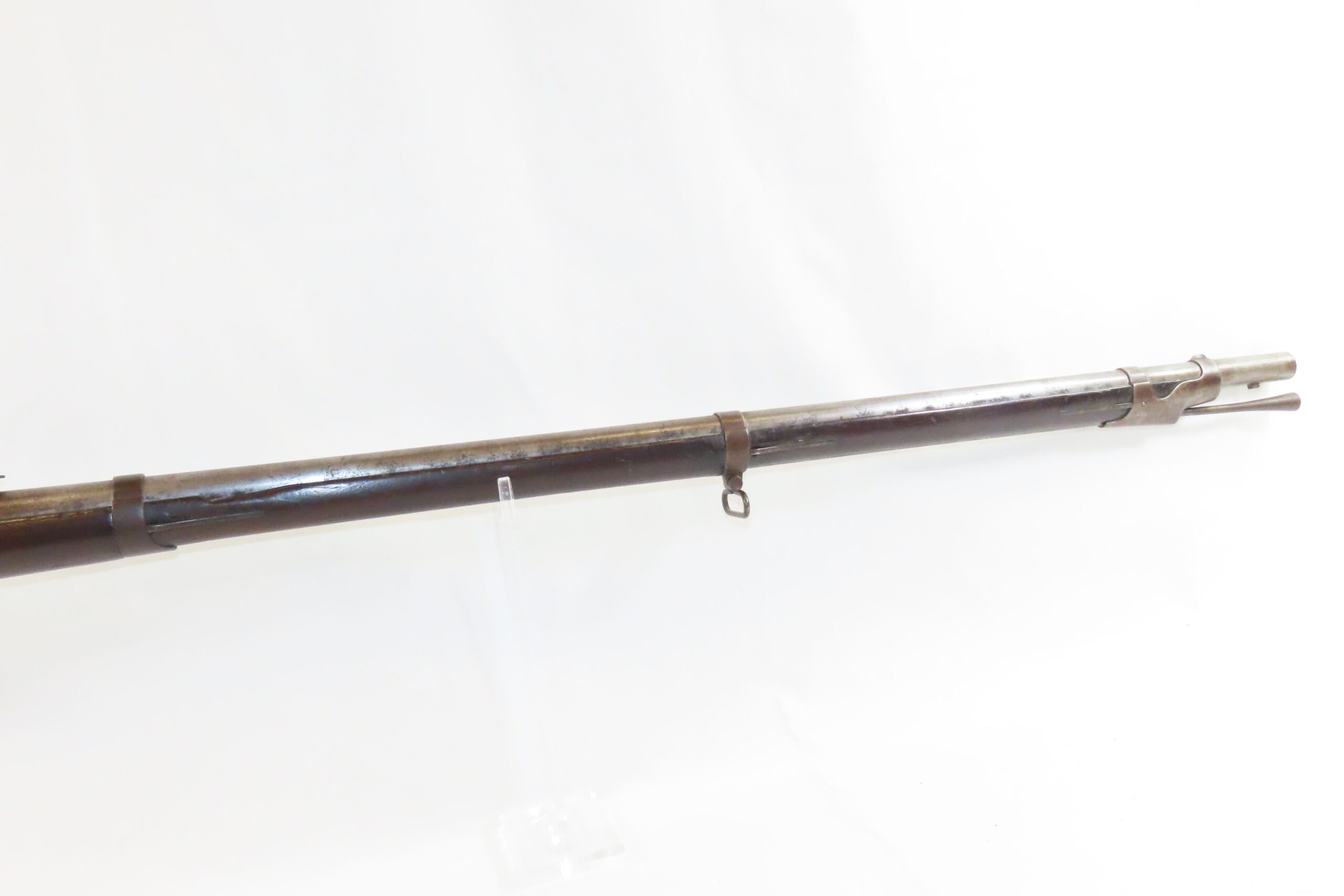 Springfield Model 1842 Musket with Long Range Sight and Bayonet 5.31 C ...