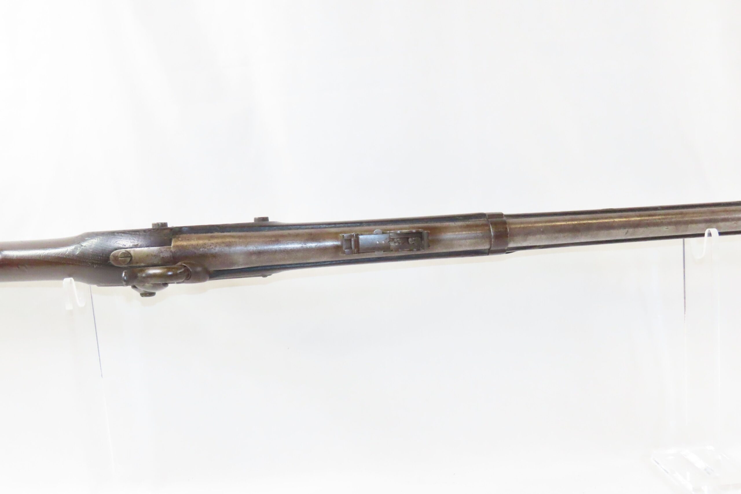 Springfield Model 1842 Musket with Long Range Sight and Bayonet 5.31 C ...