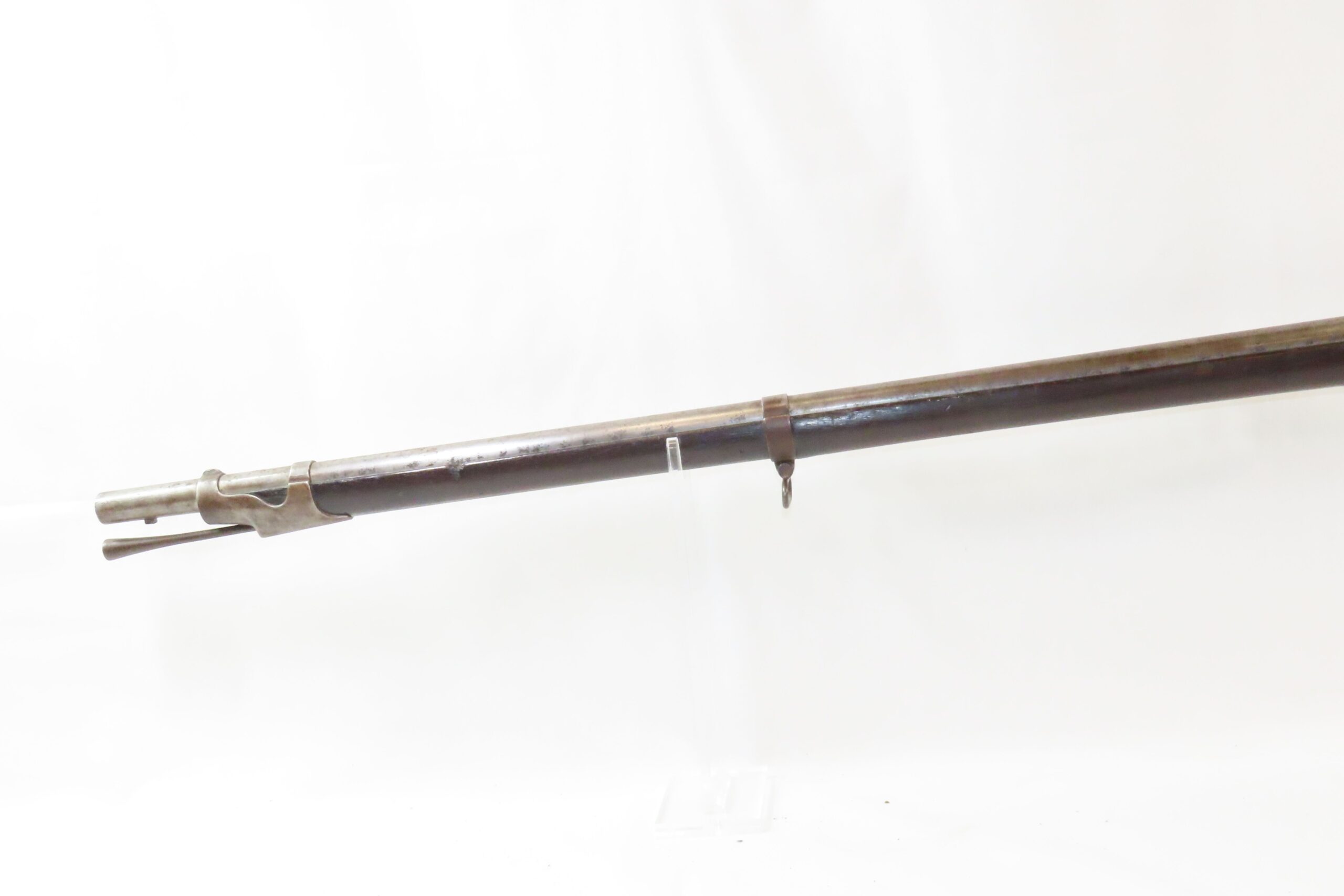 Springfield Model 1842 Musket with Long Range Sight and Bayonet 5.31 C ...