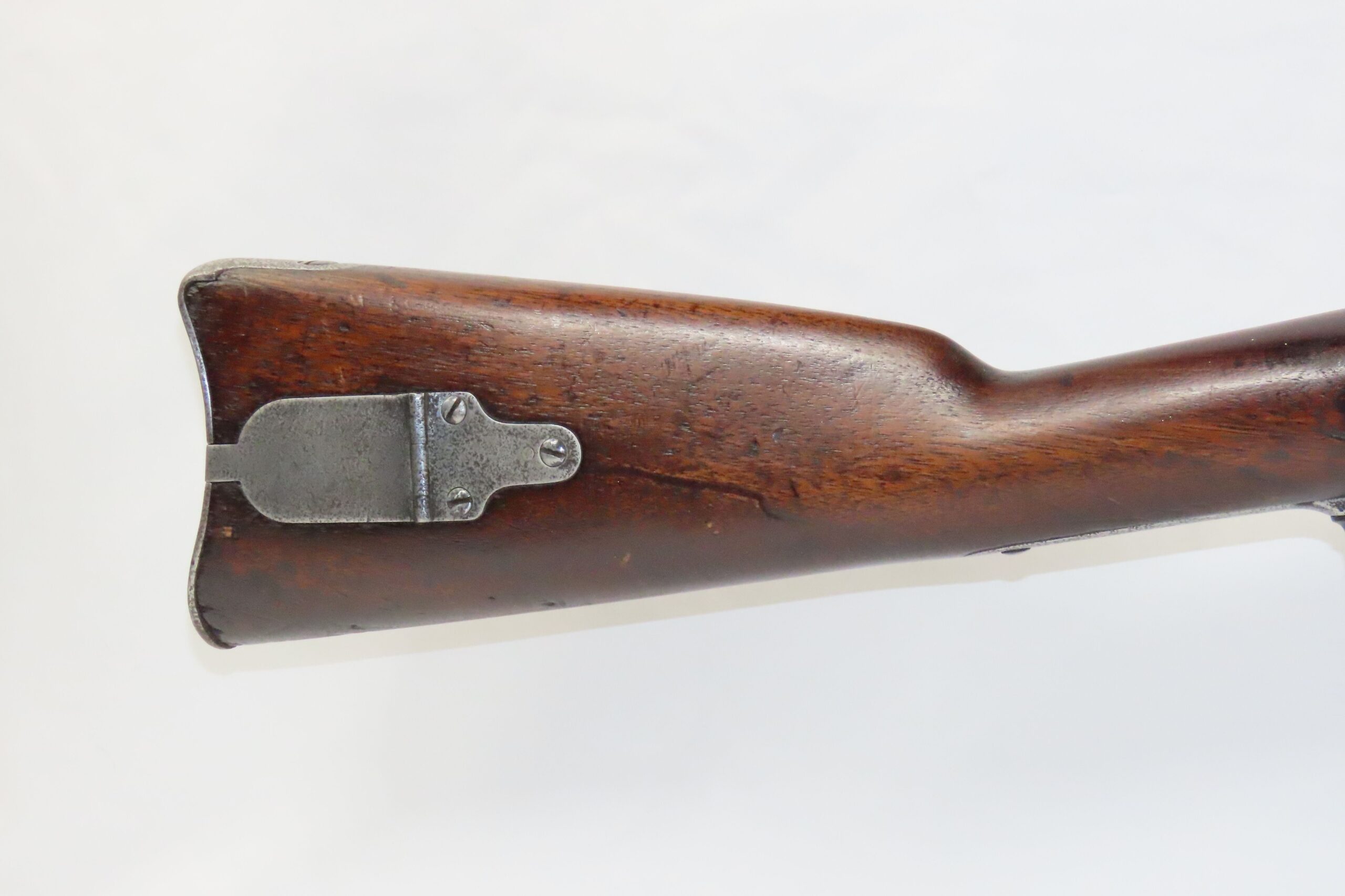 Civil War U.S. Harpers Ferry MOdel 1855 Iron Mounted Two Band ...