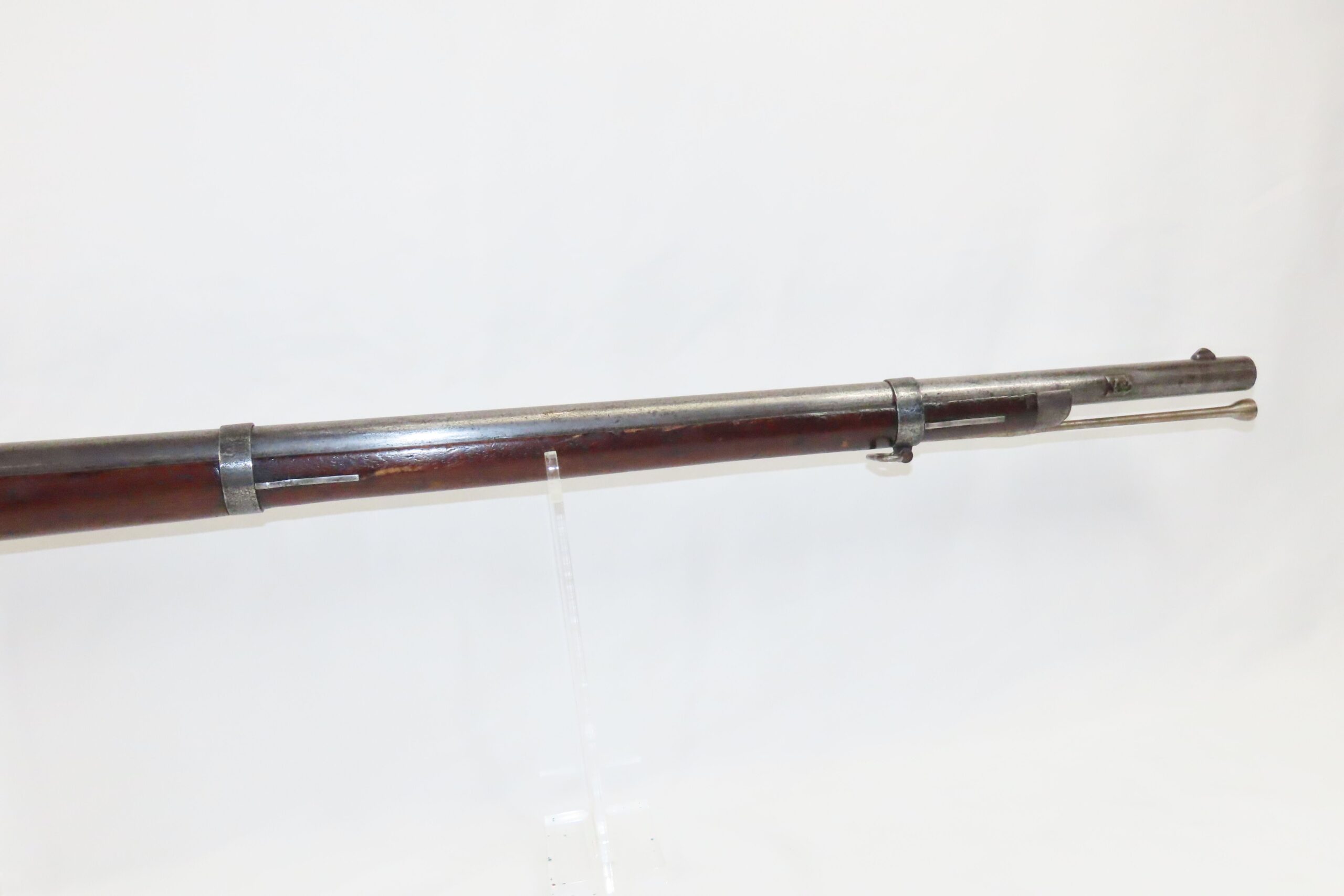 Civil War U.S. Harpers Ferry MOdel 1855 Iron Mounted Two Band ...