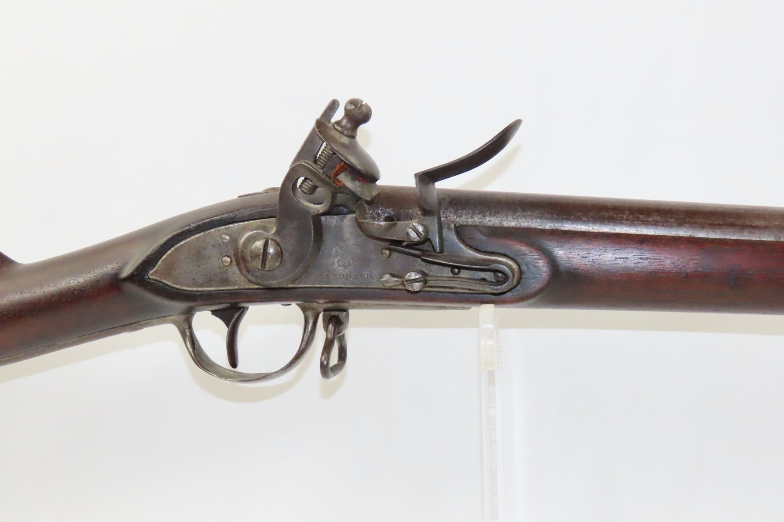 R&C Leonard U.S. 1808 Contract Flintlock Musket Dated 1811 with bayonet ...