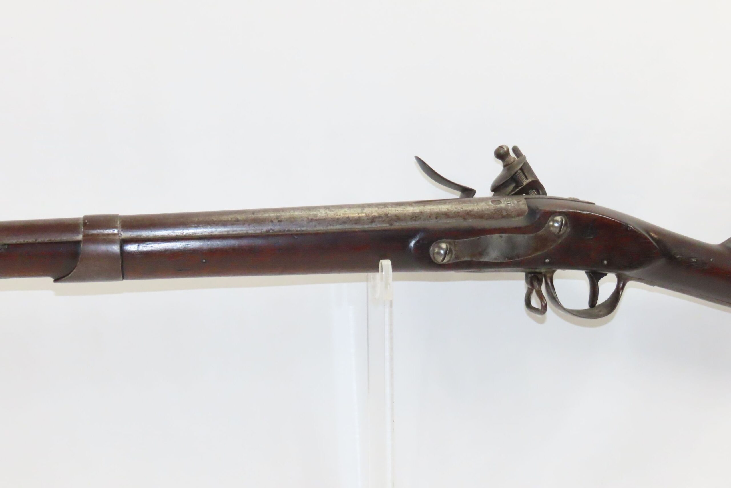 R&C Leonard U.S. 1808 Contract Flintlock Musket Dated 1811 with bayonet ...