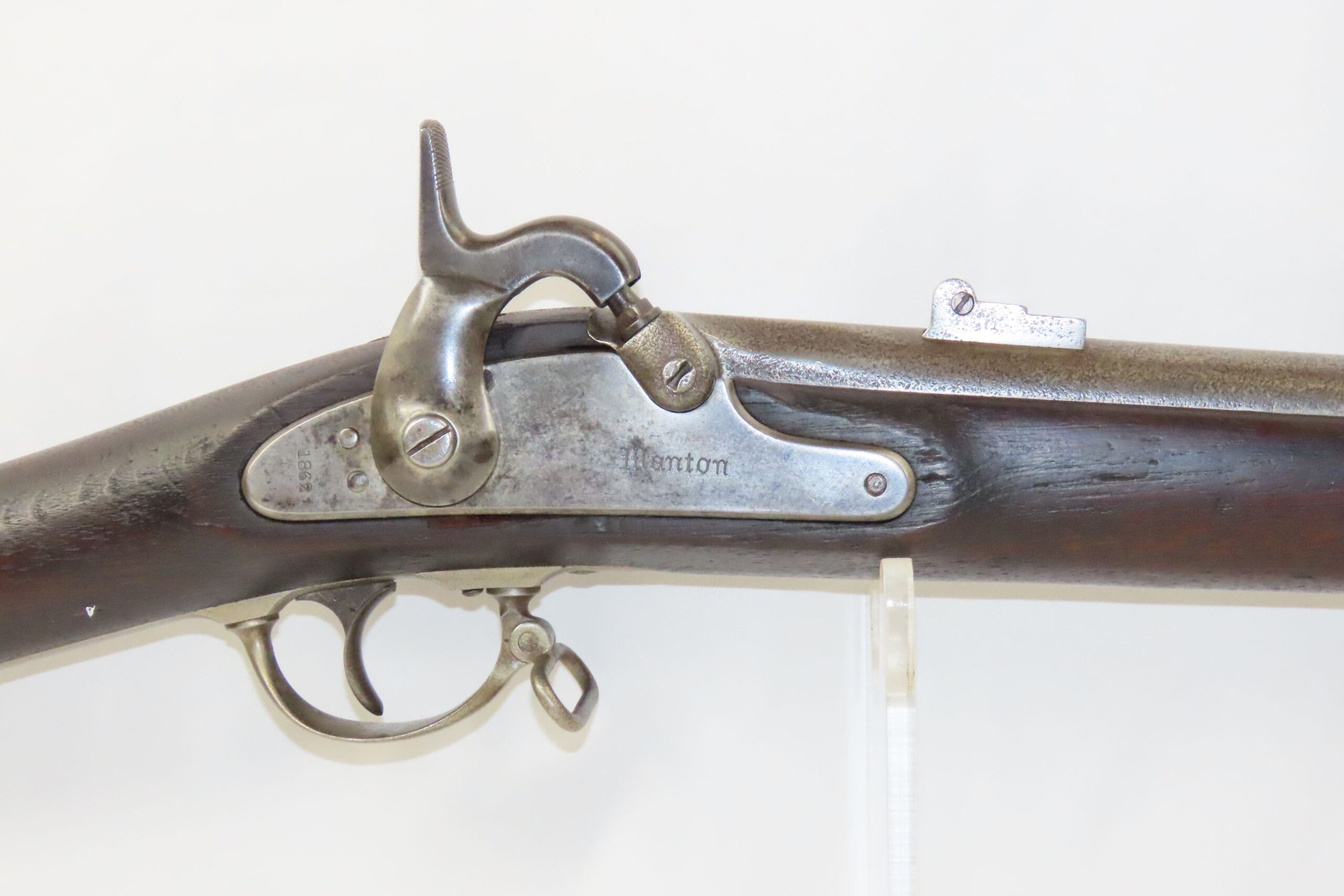 Very Scarce Manton Marked Eli Whitney Variant Model 1861 Rifle Musket 3 ...