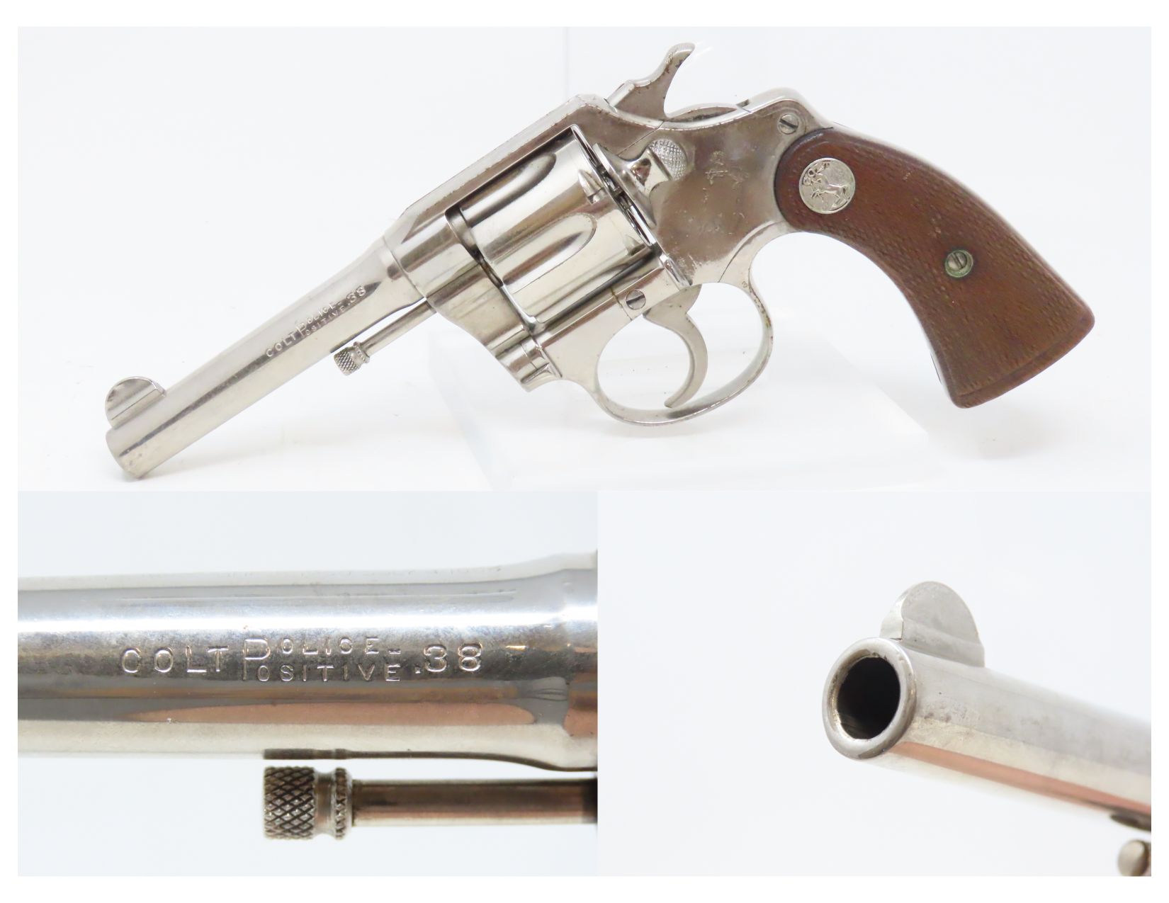 Colt Police Positive Revolver 54 Candrantique001 Ancestry Guns 0182