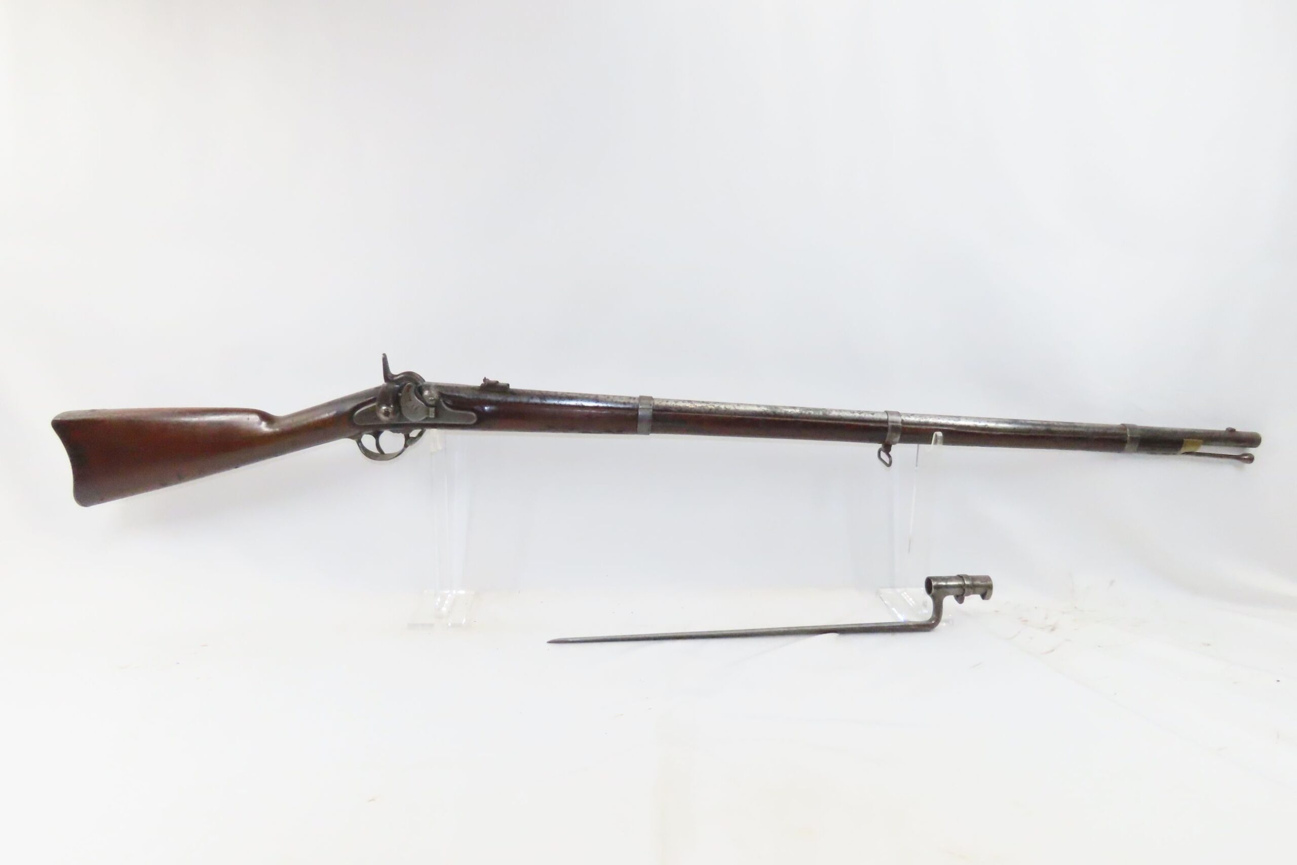 Springfield MOdel 1855 Percussion Rifle Musket 6.19 C&RAntique002 ...