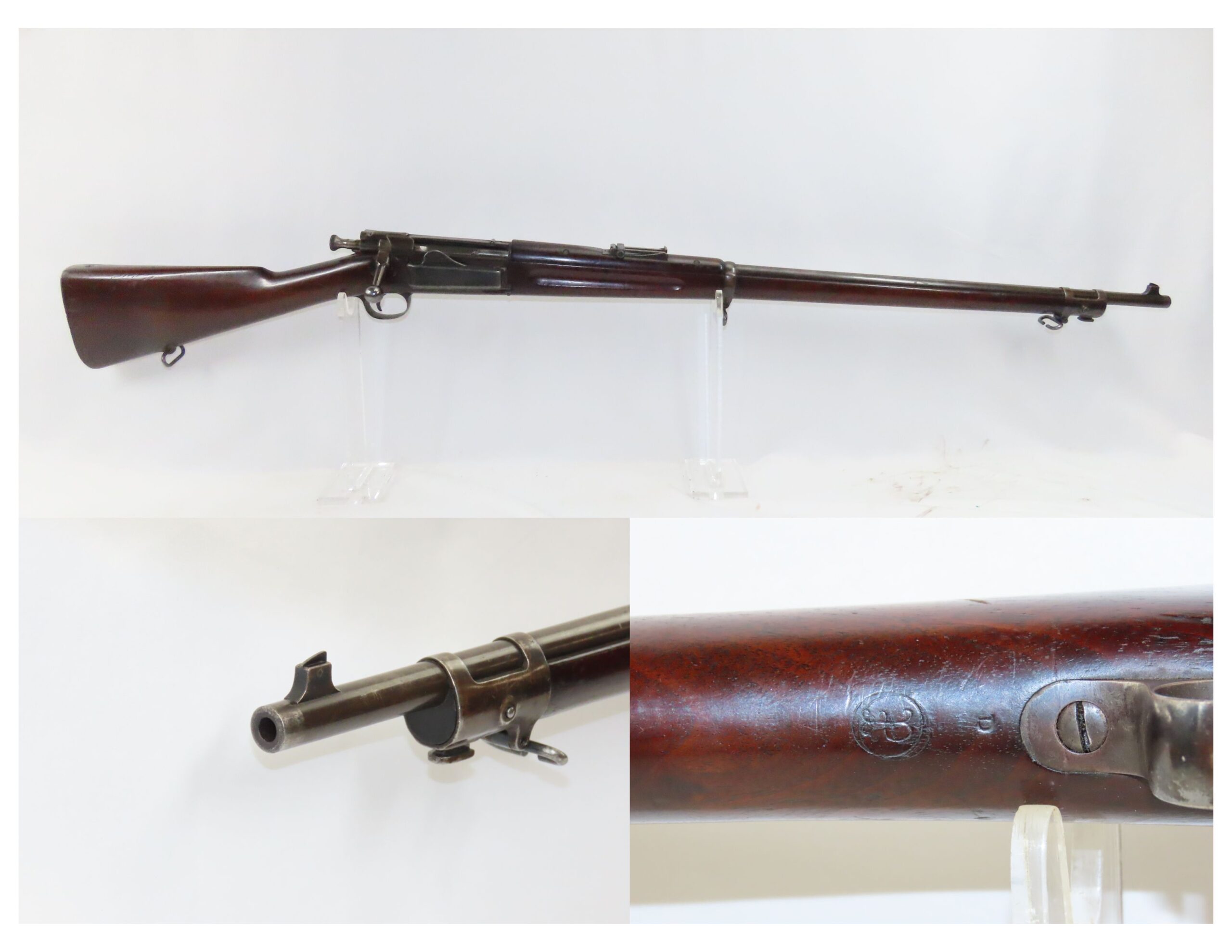 Spanish American War Era Springfield Model 1896 Krag Jorgensen Bolt ...