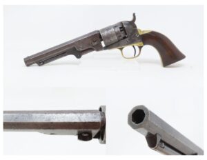 Colt Pocket Navy Revolver 9.8 C&RAntique001 | Ancestry Guns