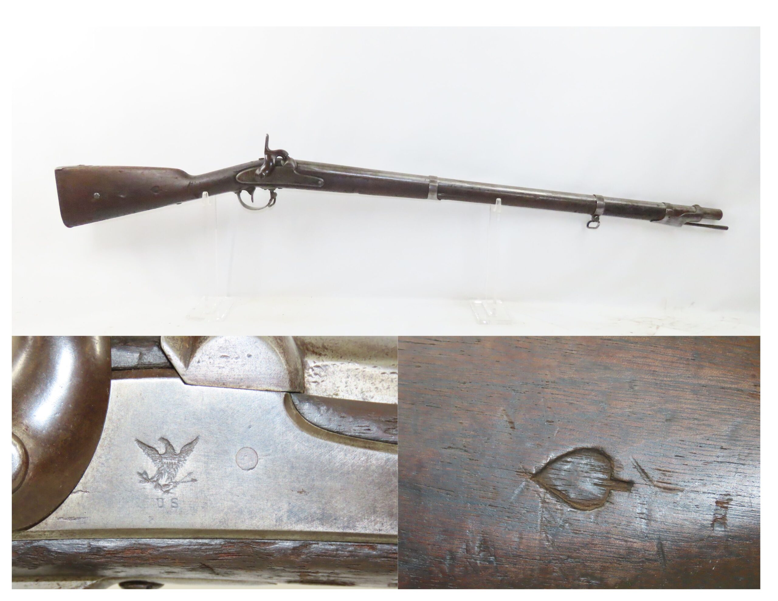 Harpers Ferry Model 1842 Musket 1.24 C&RAntique001 | Ancestry Guns