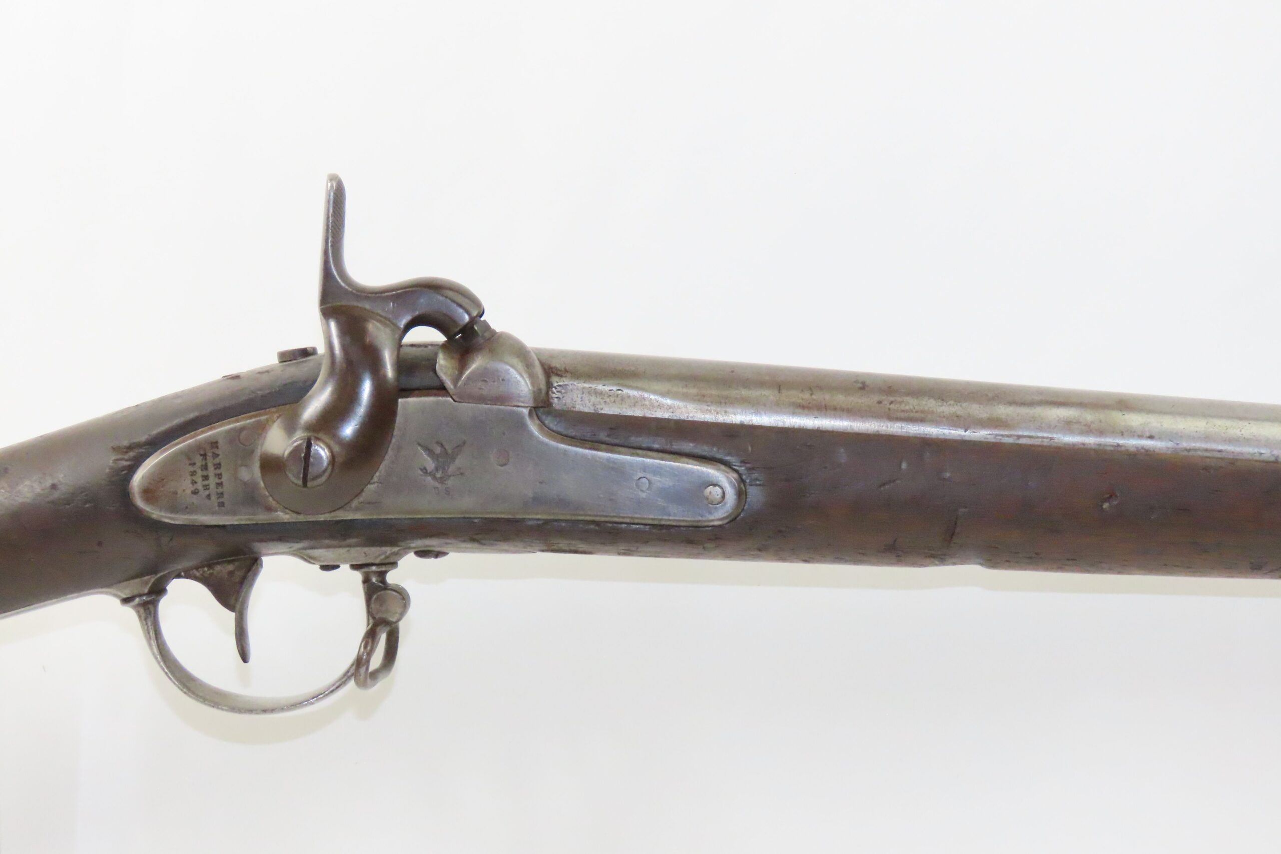 Harpers Ferry Model 1842 Musket 1.24 C&RAntique004 | Ancestry Guns