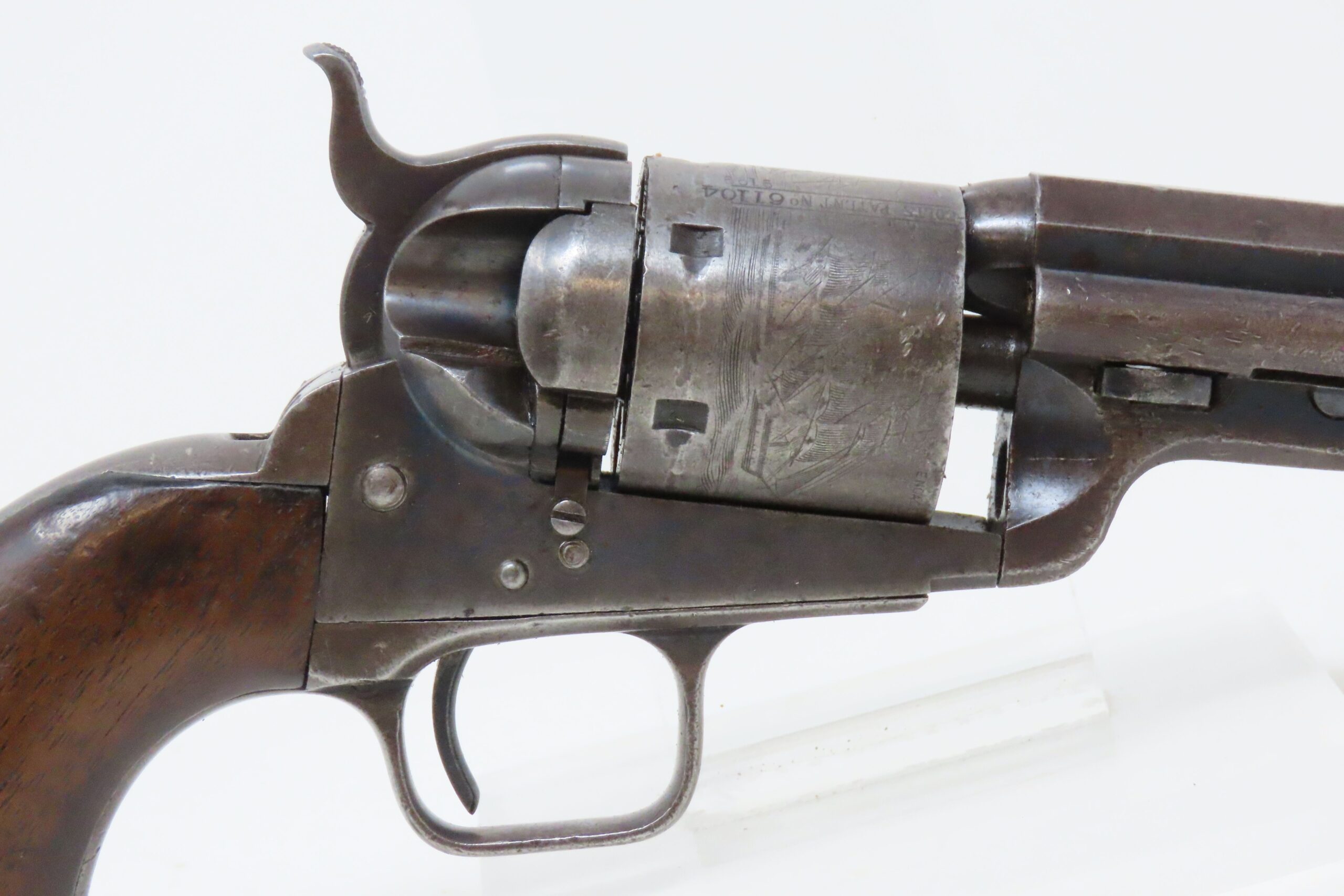 U.S. Navy Colt Model 1851 Navy Cartridge Conversion Revoler with ...