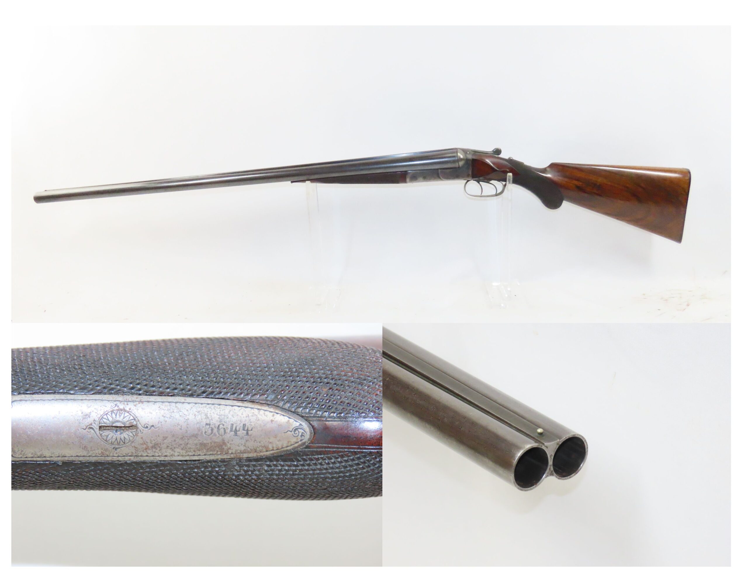 Engraved H.A. Linder Charles Daly 10 Barrel Shotgun 1.15 C&RAntique001 ...