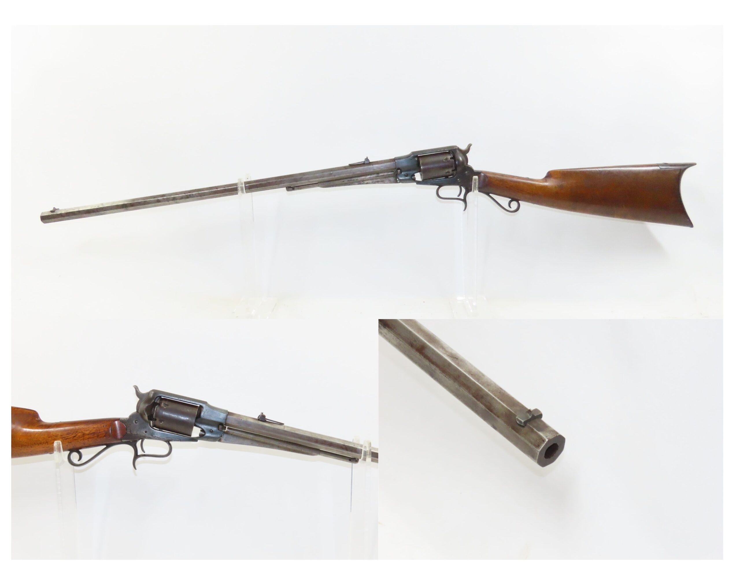 E. Remington & Sons Cartridge Conversion New Model REvolving Rifle 3.22 ...