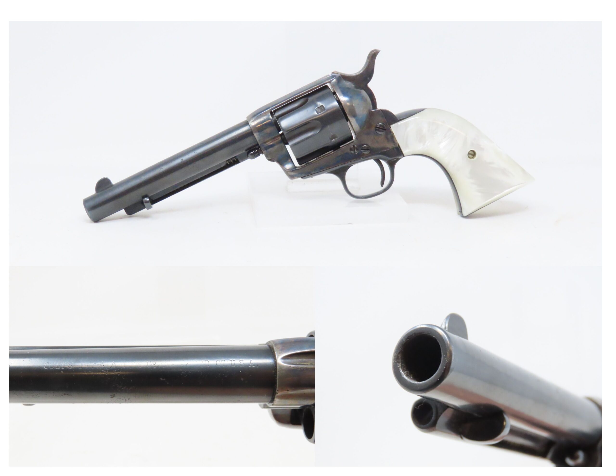 c1891 Antique COLT .45 Black Powder Frame SINGLE ACTION ARMY Revolver ...