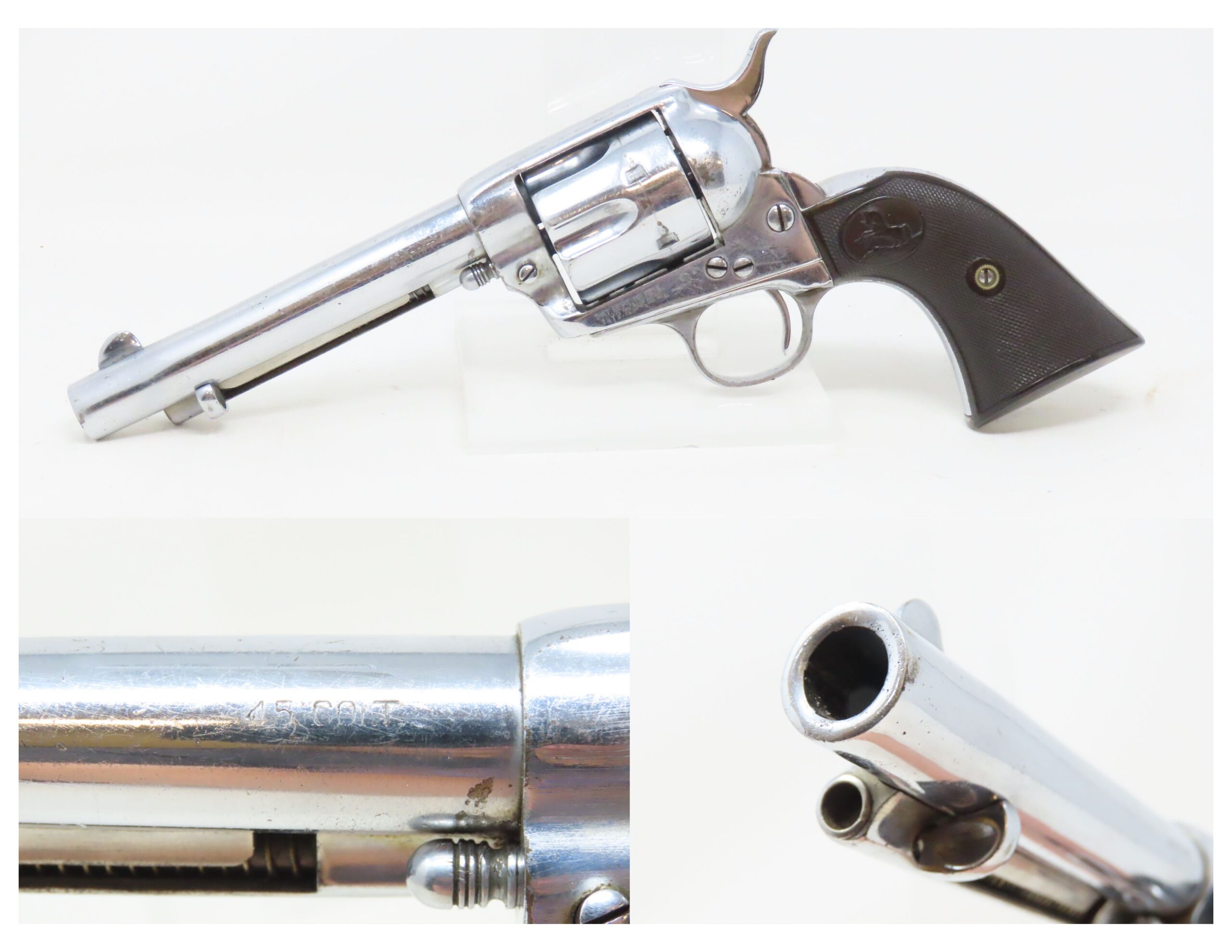 c1900 mfr. COLT Single Action Army PEACEMAKER .45 C&R Revolver SAA 1st ...